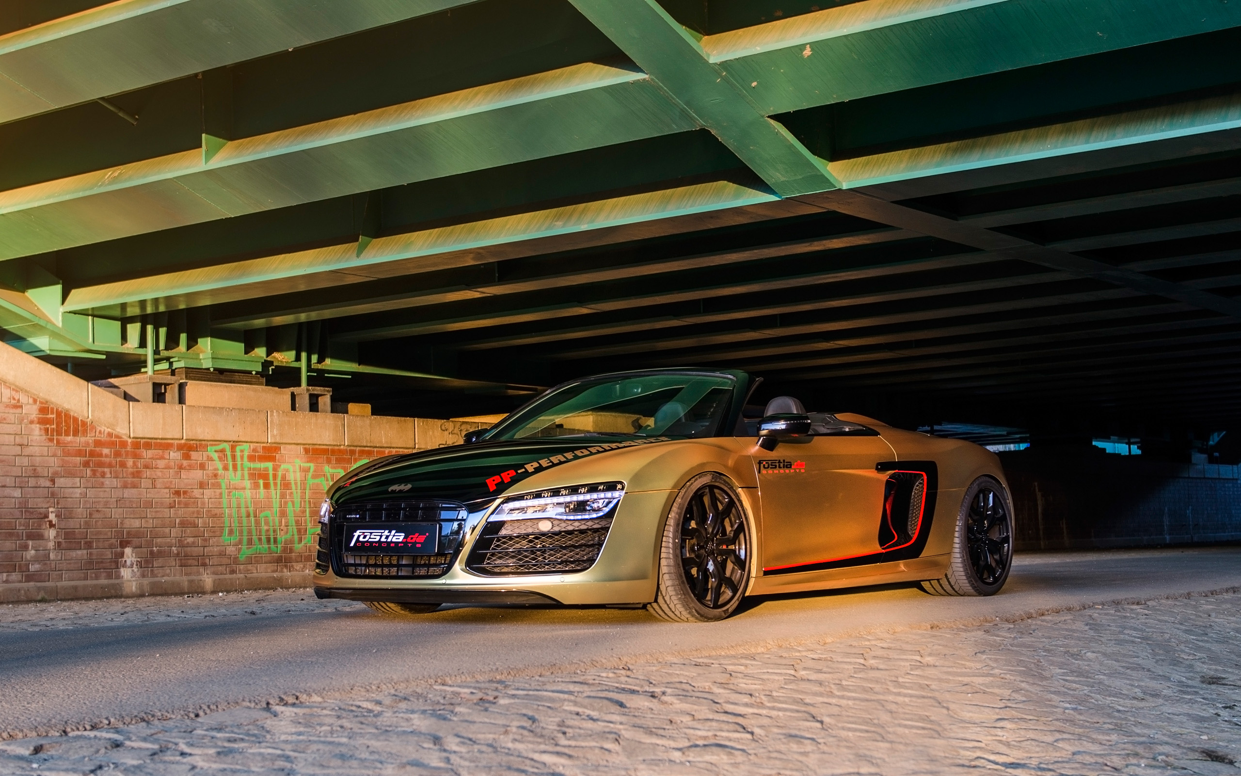 Audi Audi R8 V10 Spyder Car Supercar Vehicle 2560x1600