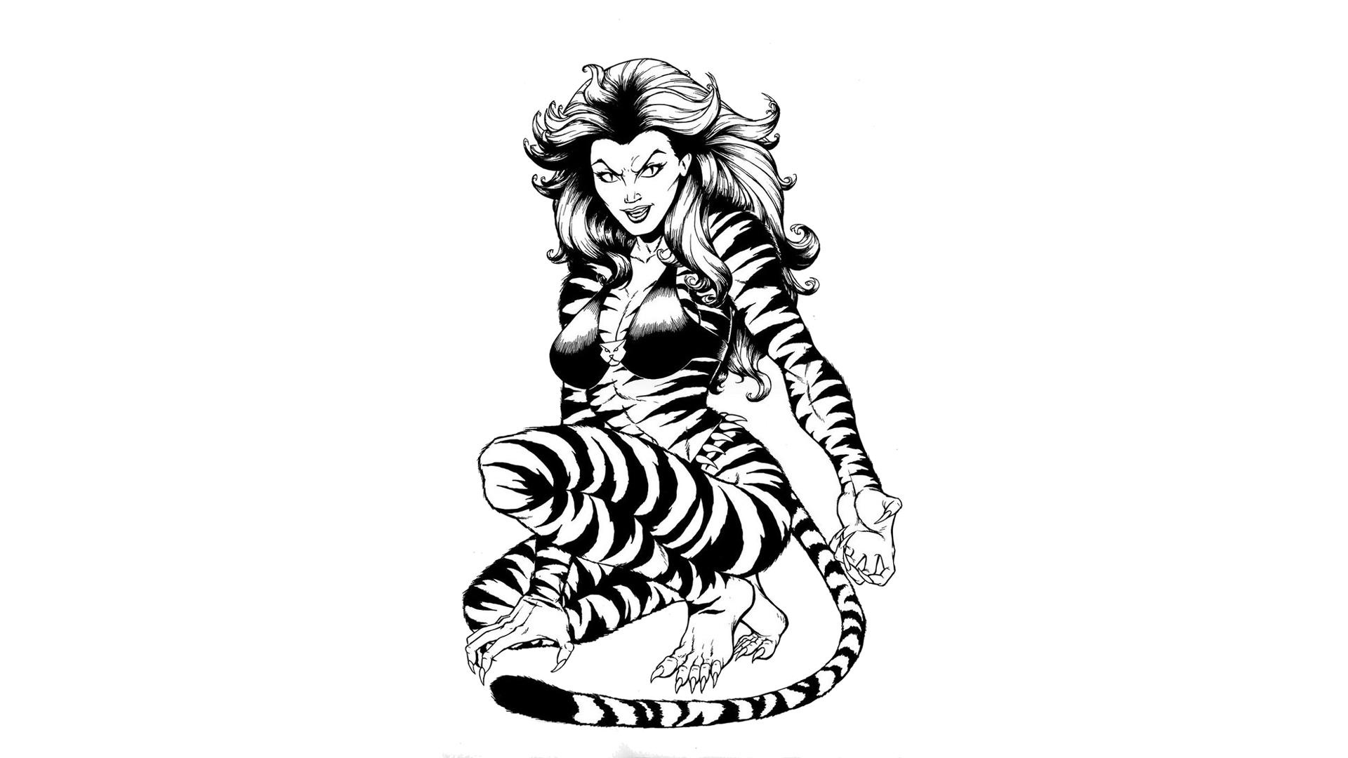 Comics Tigra 1920x1080