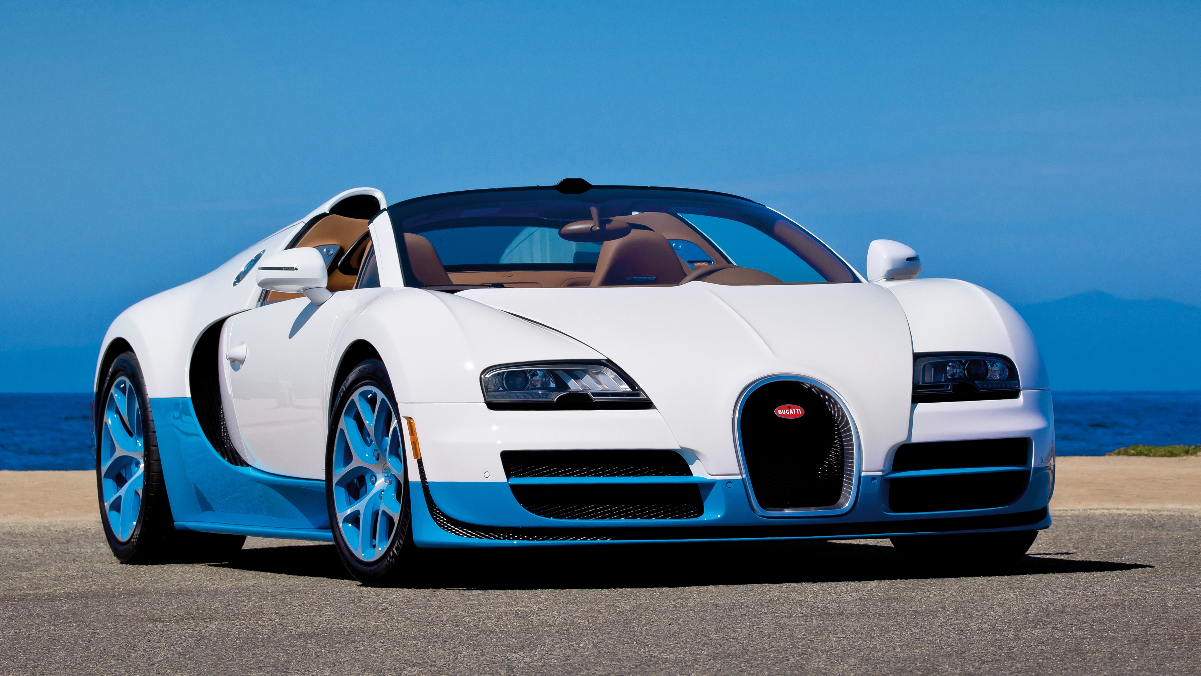 Bugatti Bugatti Veyron Car Sport Car Supercar White Car 3840x2160