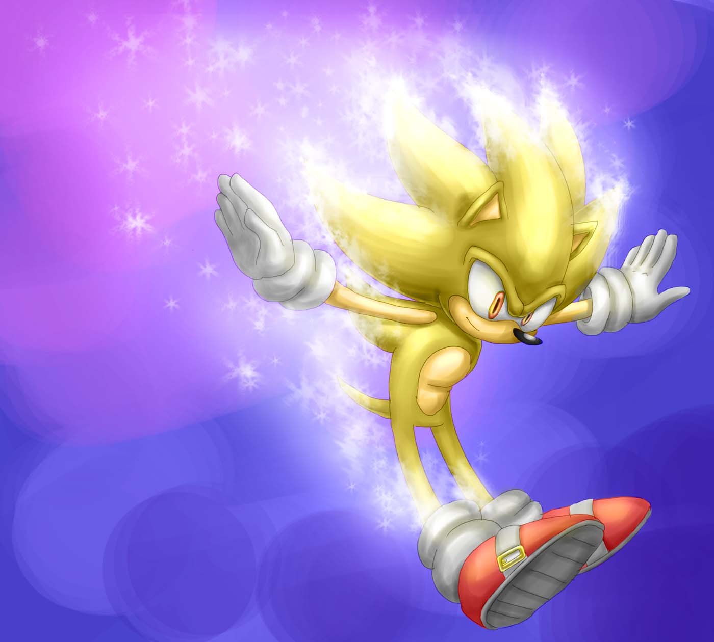 Sonic The Hedgehog Super Sonic 1400x1260