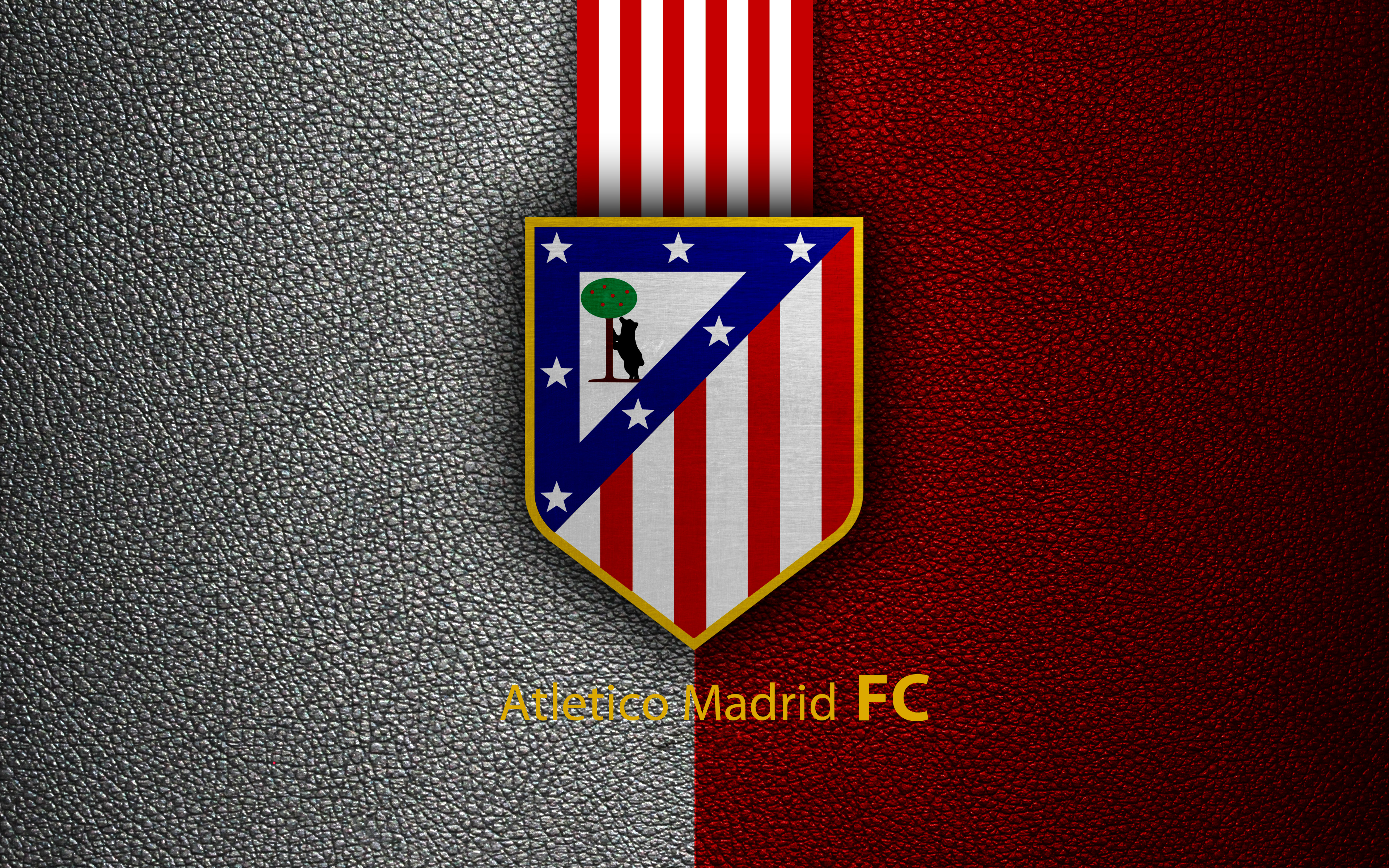 Atletico Madrid Emblem Logo Soccer 3840x2400