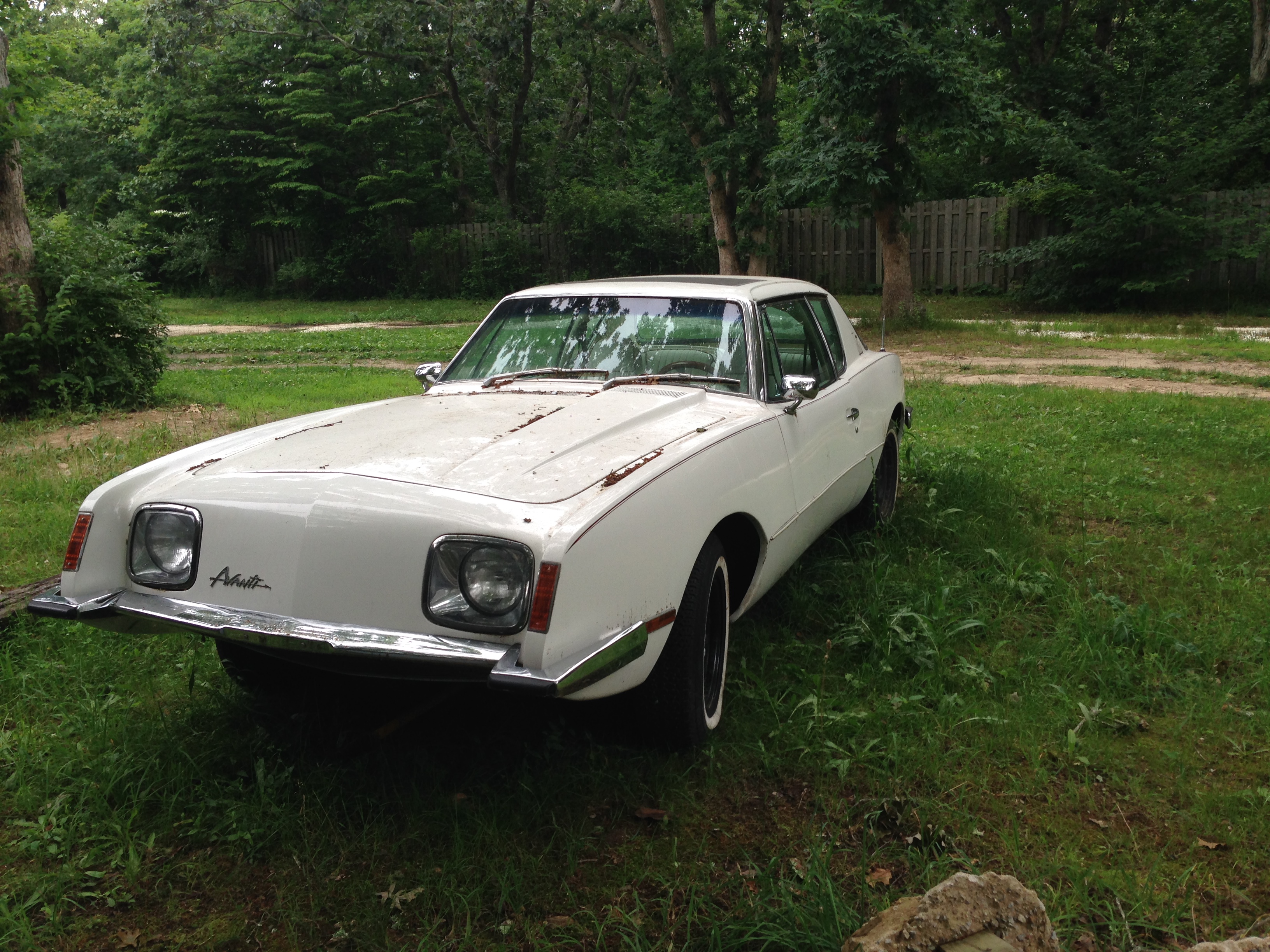 Car Coupe Old Car Studebaker Avanti Vintage Car White Car 3264x2448