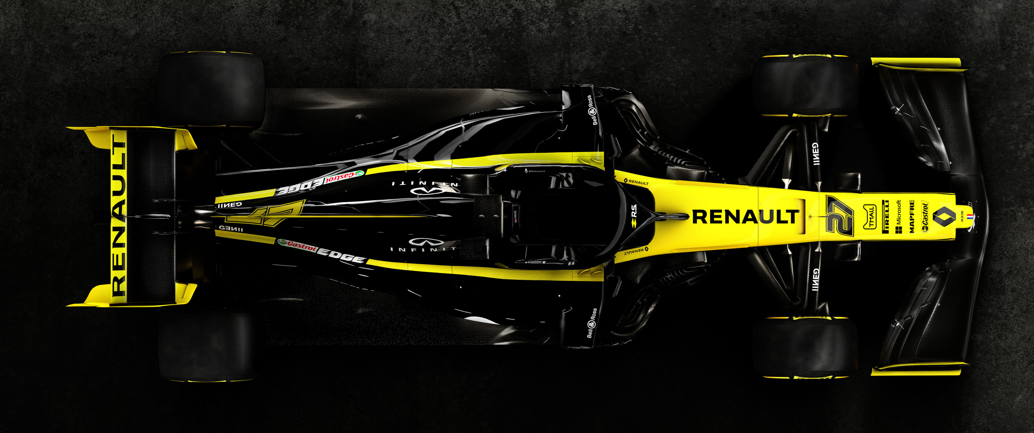 Formula 1 Renault F1 Team Wide Screen Race Cars 3440x1440