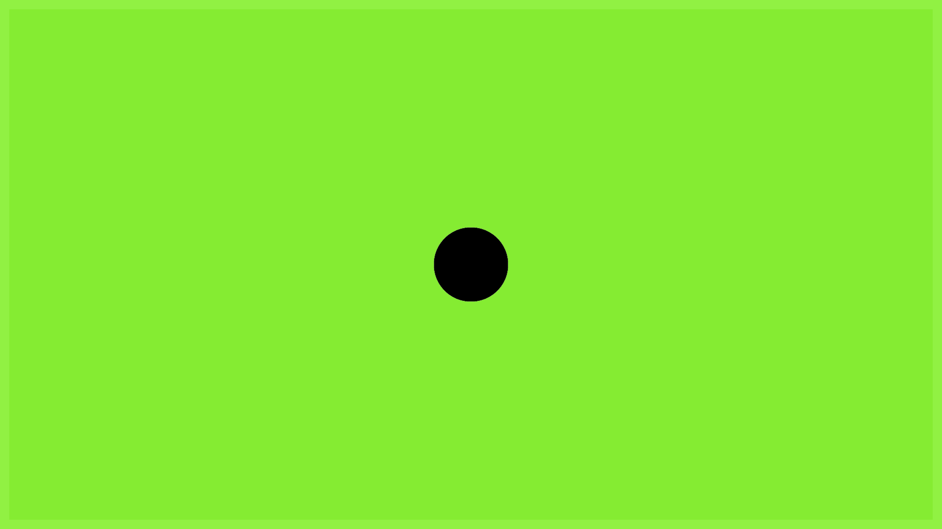 Minimalism Simple Background Green Background Simple Dots Circle 1920x1080