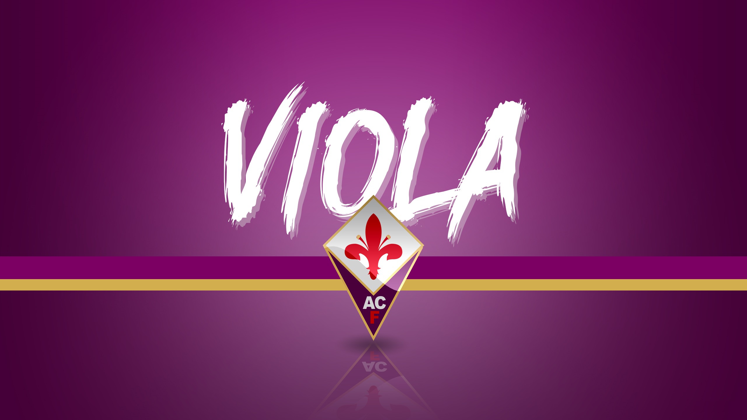 Acf Fiorentina Emblem Logo Soccer 2560x1440