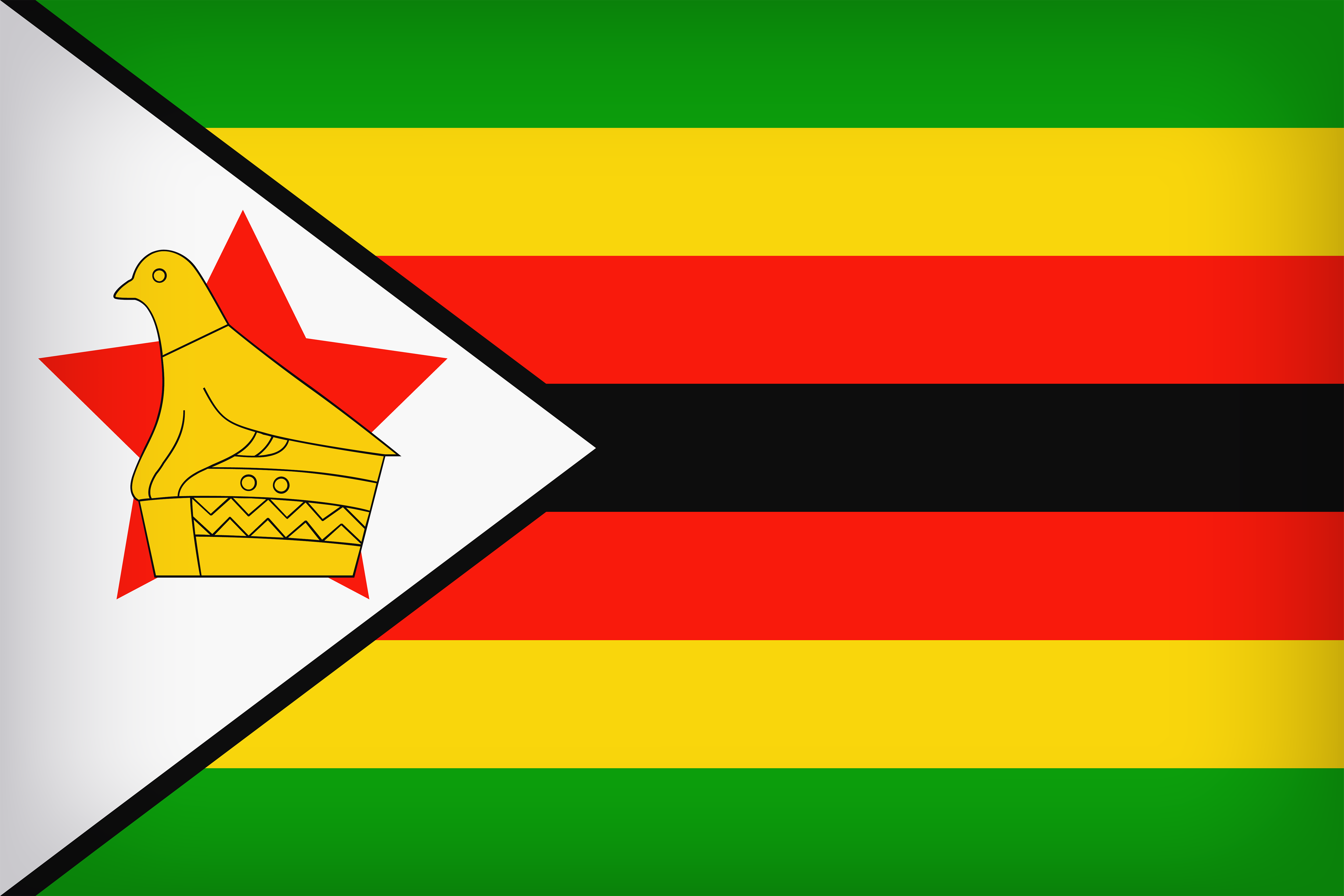 Flag Flag Of Zimbabwe 5000x3333