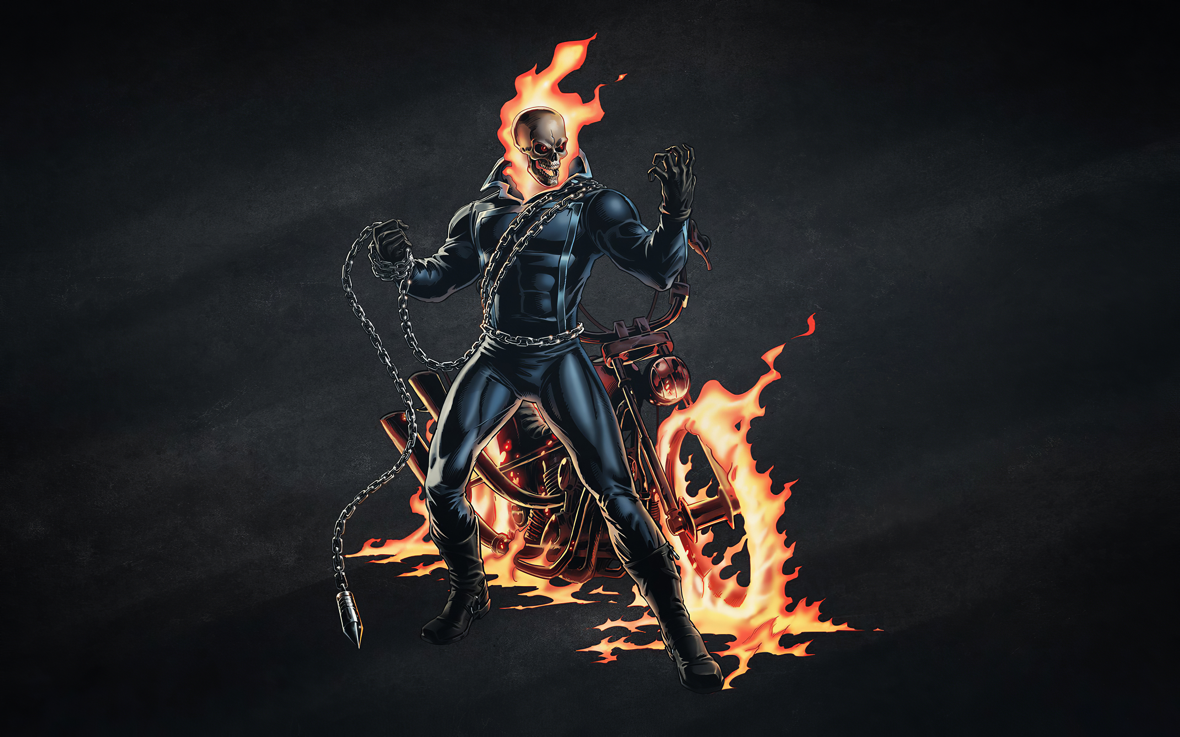 Ghost Rider Marvel Comics 3840x2400