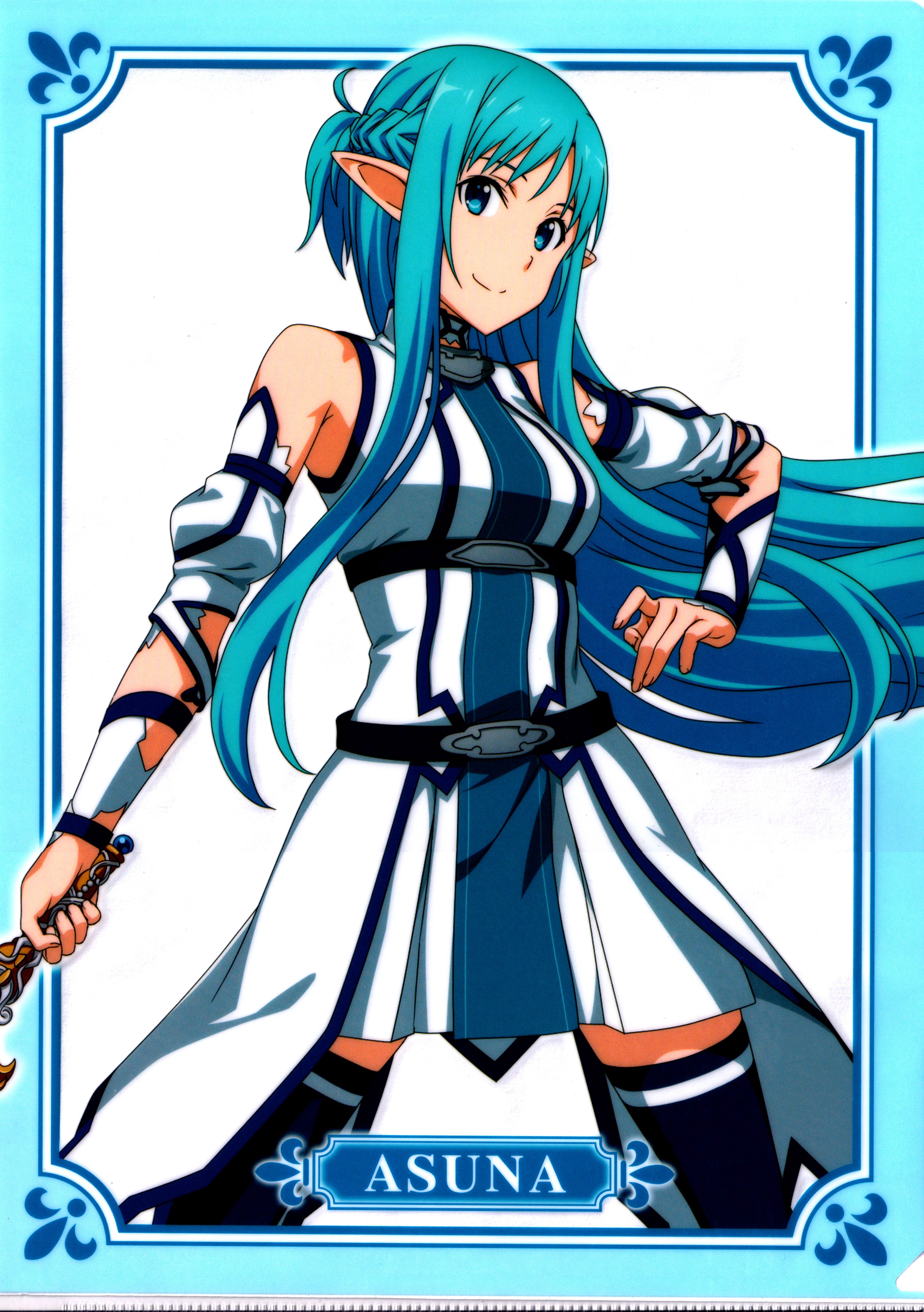 Anime Girls Sword Art Online Yuuki Asuna Elves 4480x6362