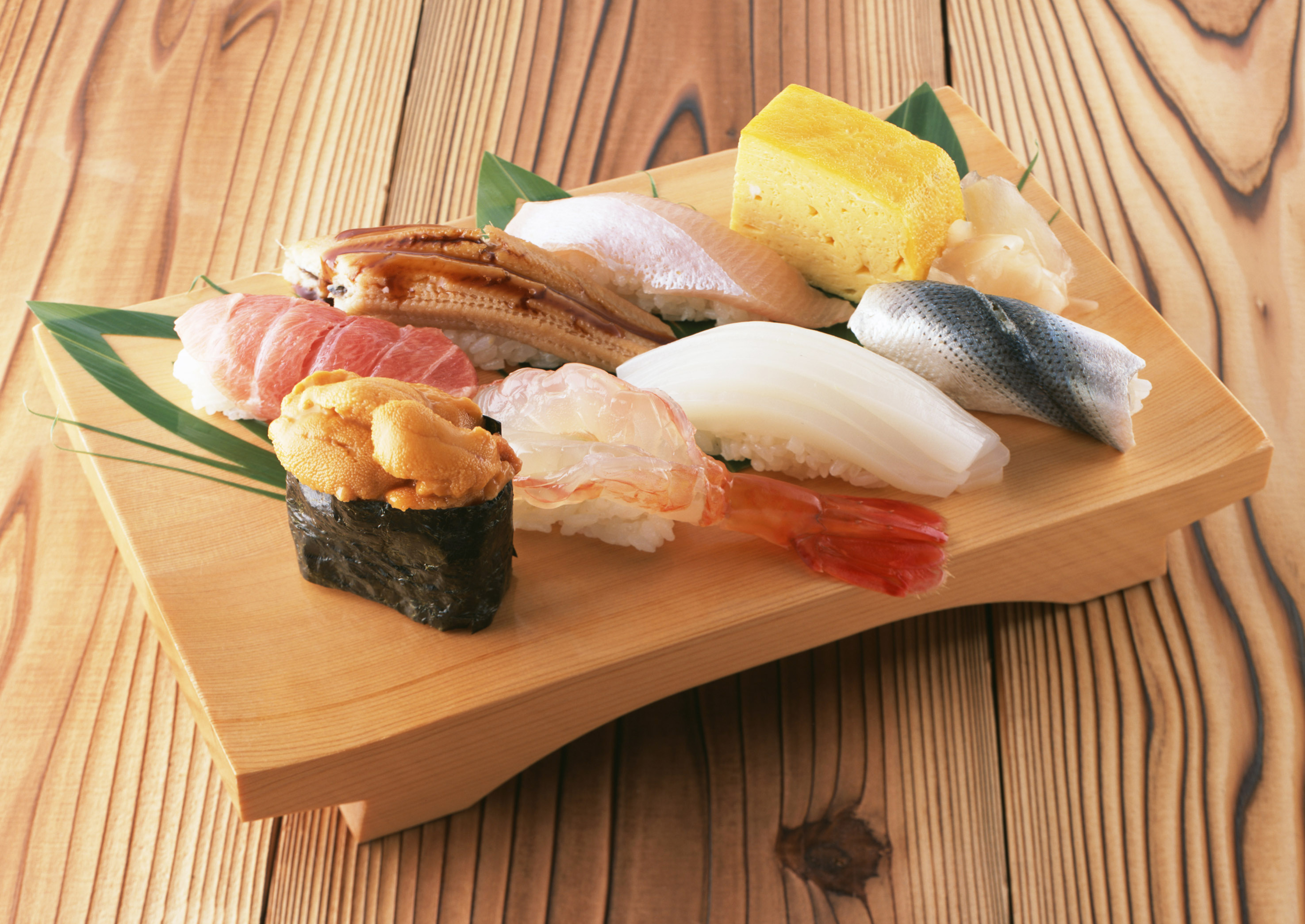 Fish Seafood Still Life Sushi 5000x3540