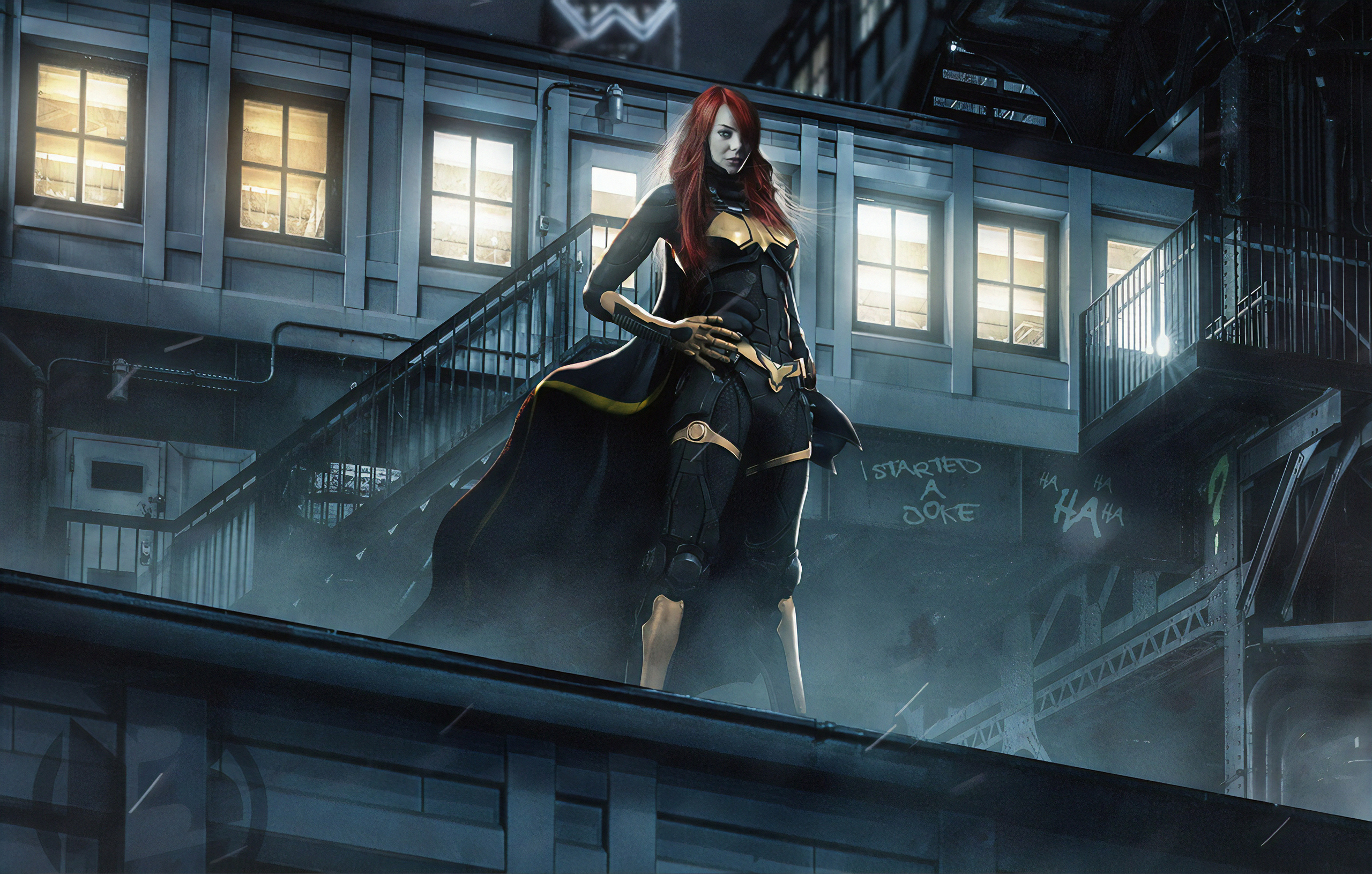 Batwoman Emma Stone 2560x1630