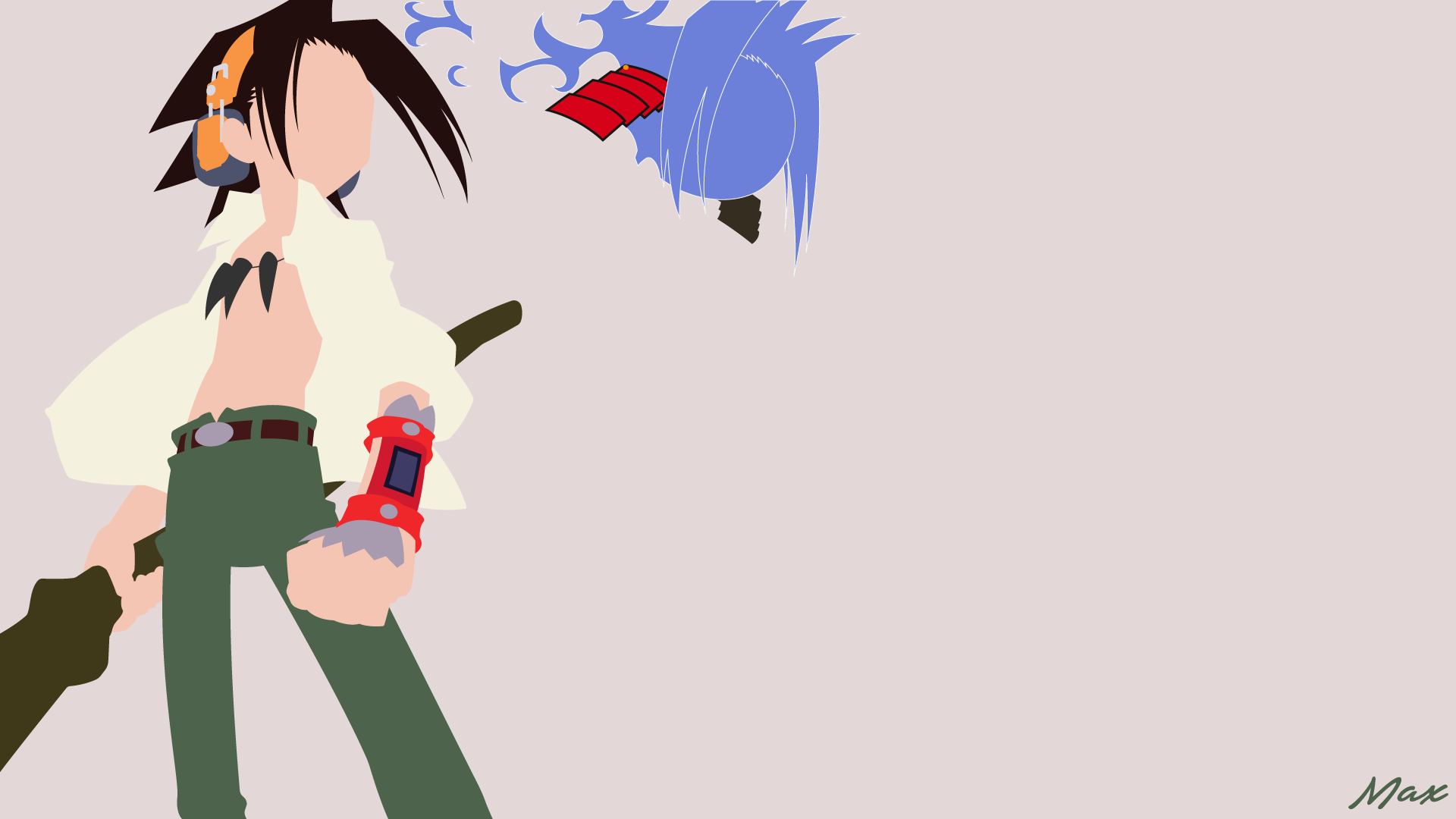 Amidamaru Shaman King Asakura Yoh 1920x1080