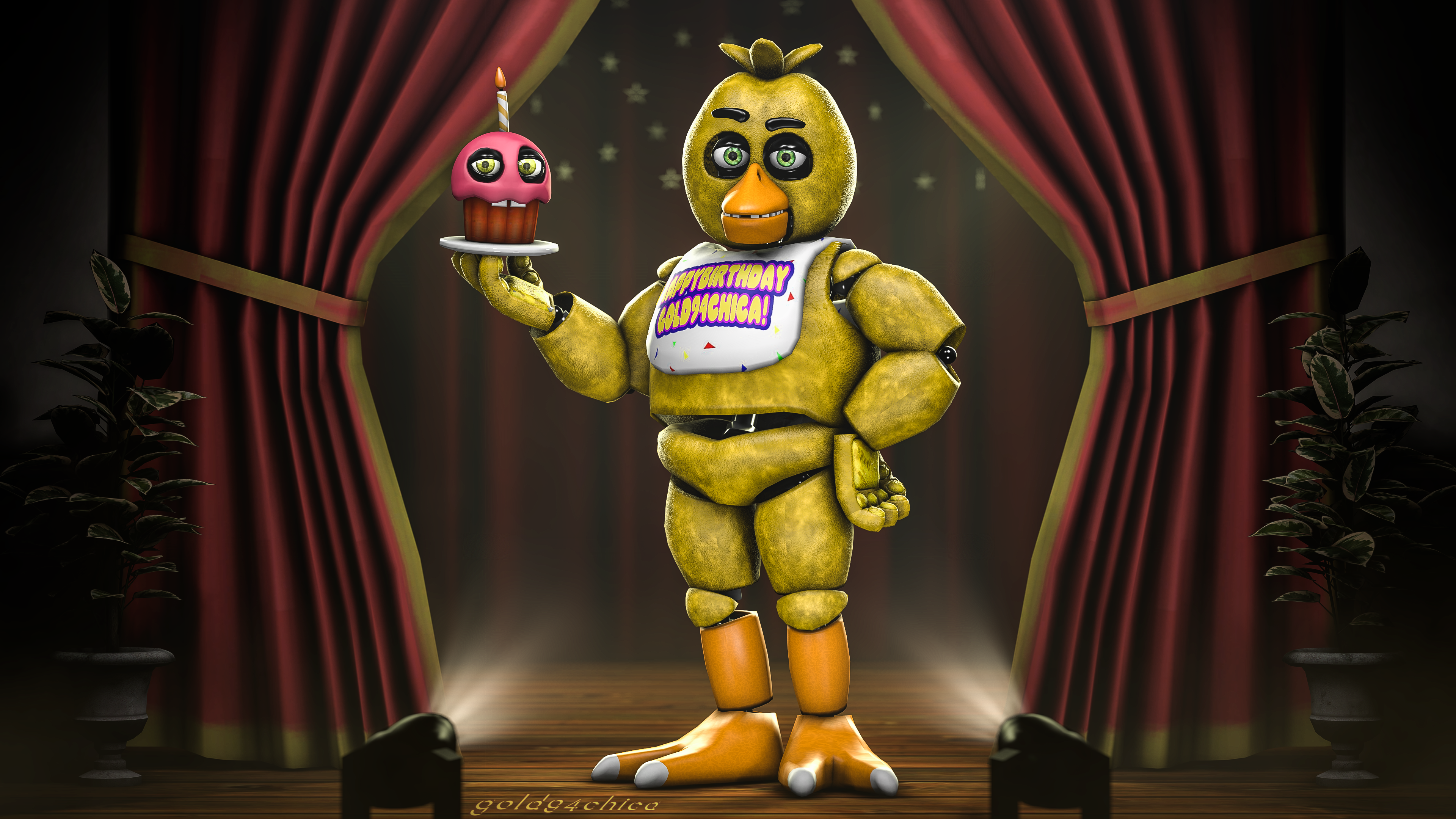 Chica Five Nights At Freddy 039 S 3840x2160.