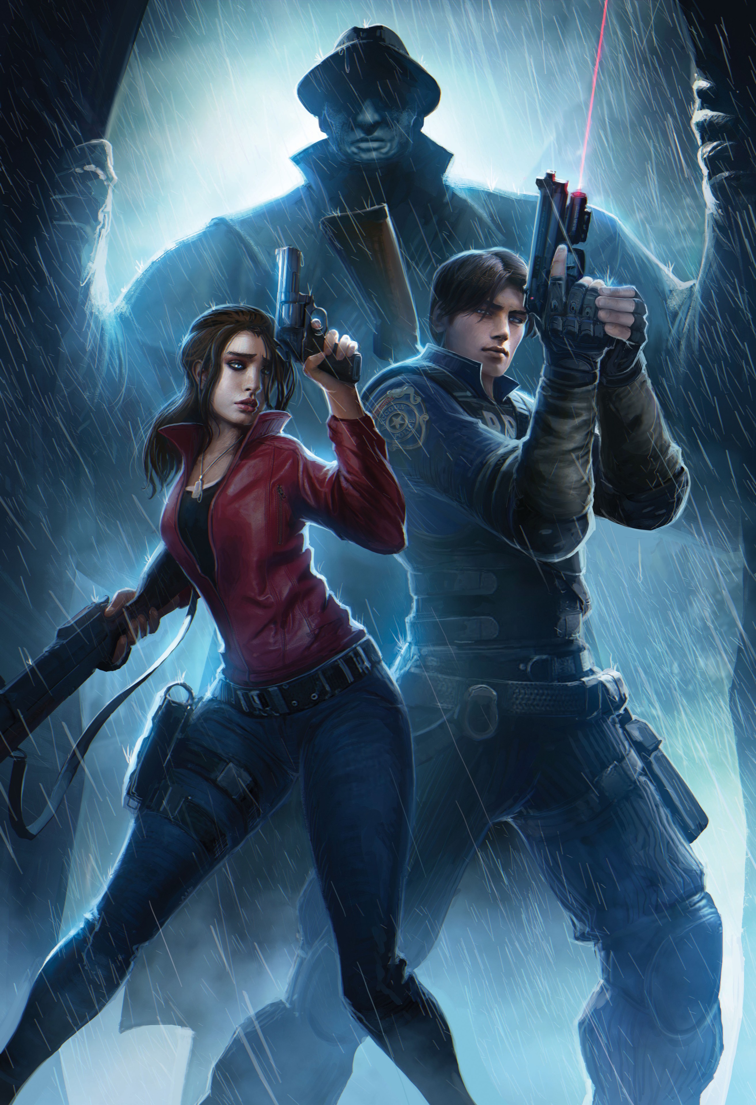 Claire Redfield Leon S Kennedy Resident Evil 2 Remake Resident Evil 2 Resident Evil 2 2019 Resident  2627x3840