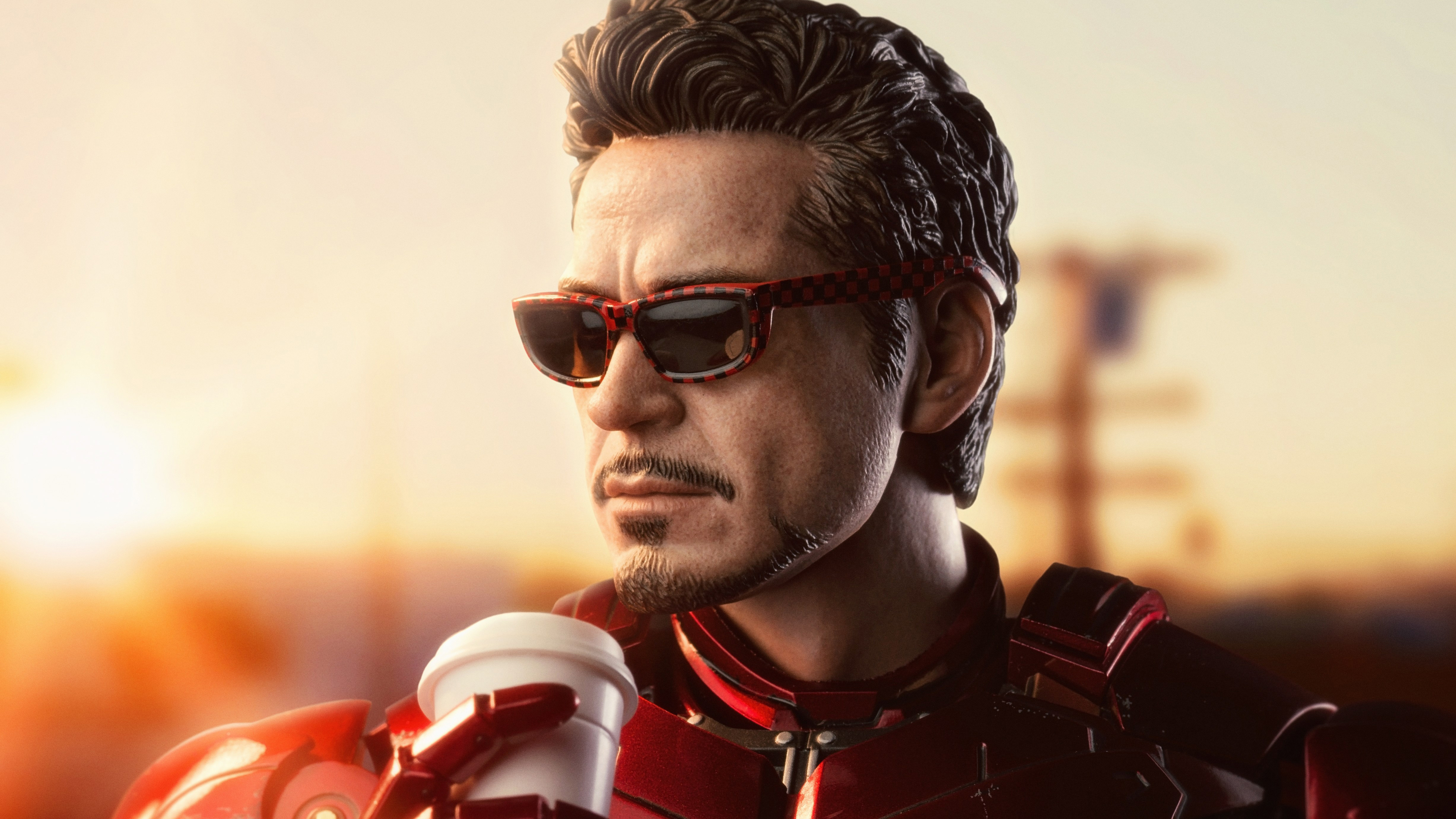 Figurine Iron Man Robert Downey Jr Toy 4907x2760