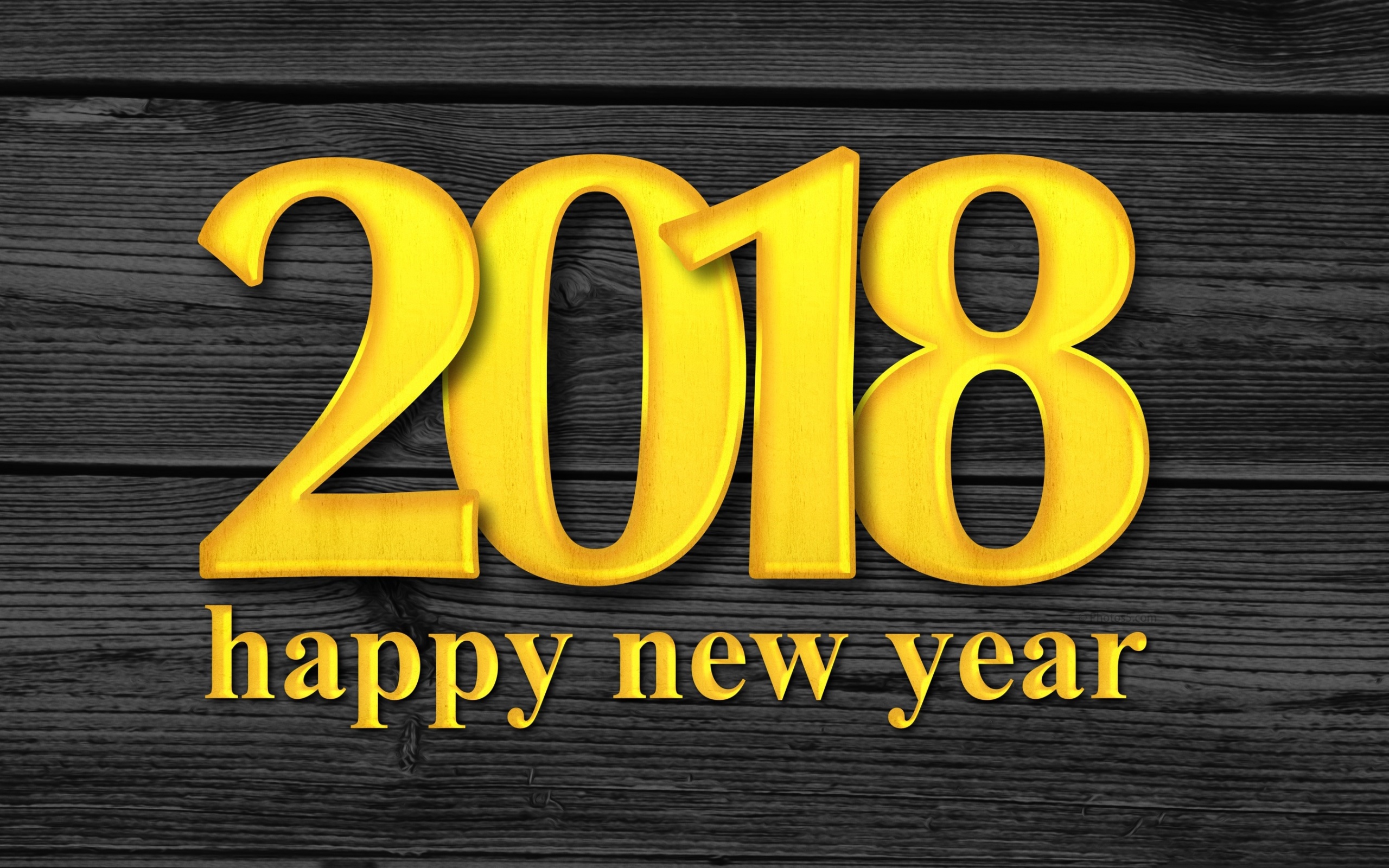 Happy New Year New Year 2018 2560x1600