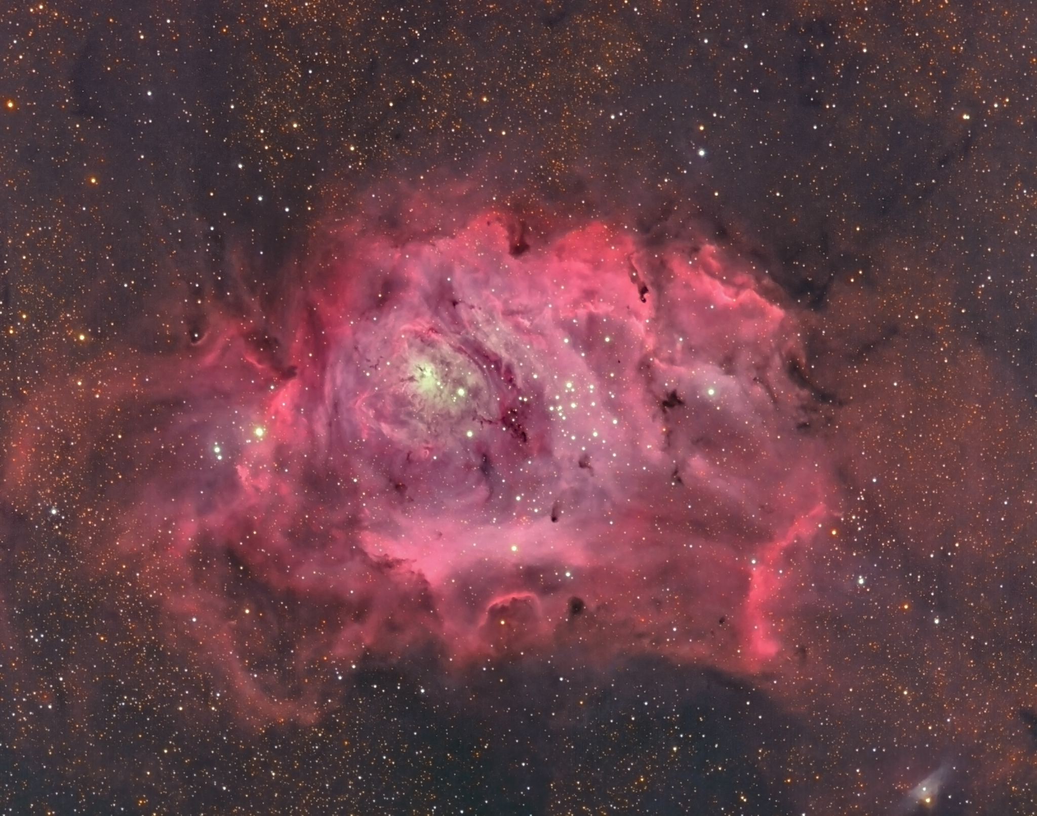 Nebula Pink Sci Fi Space Stars 2048x1612