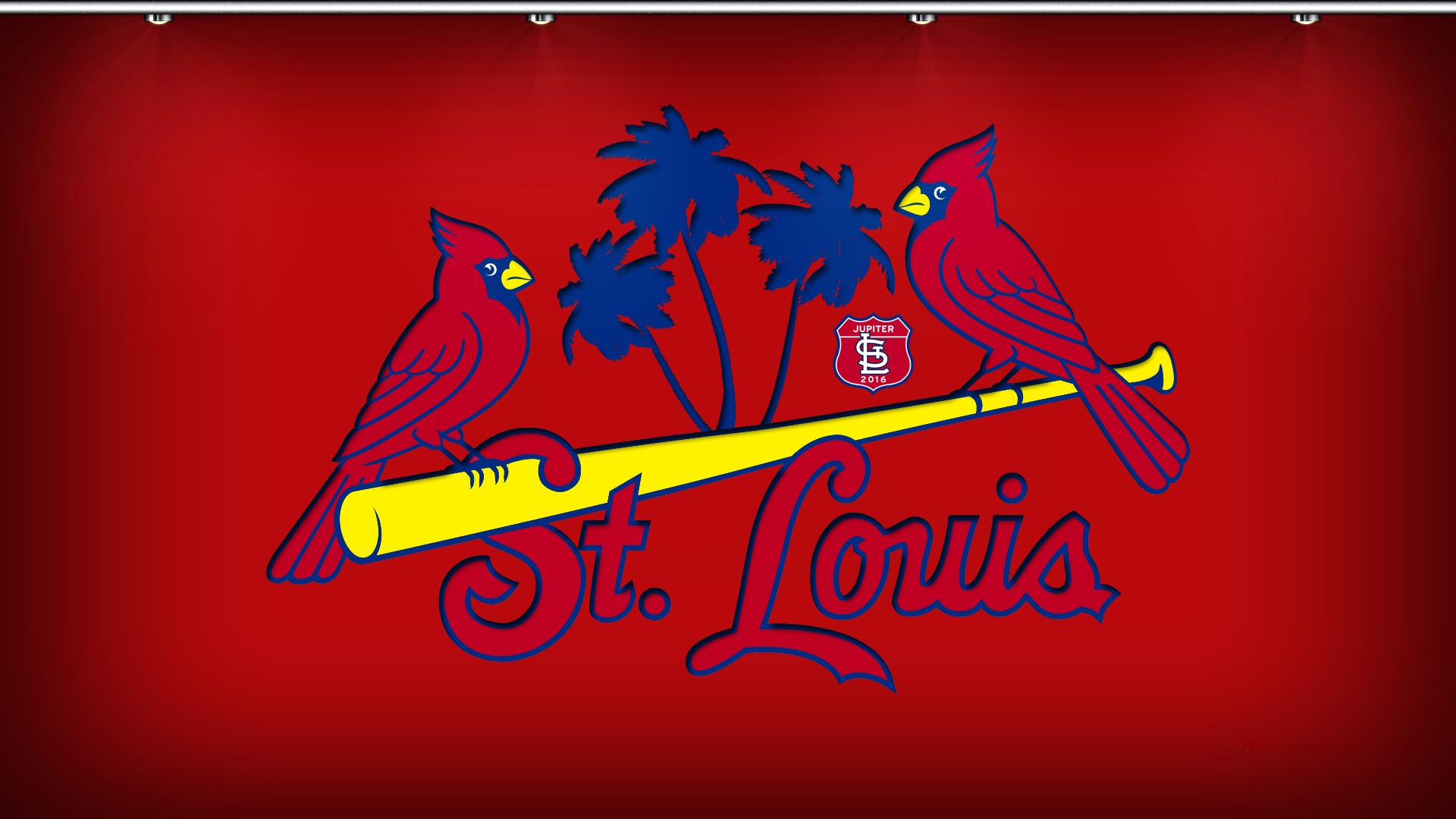 Baseball Emblem Logo Mlb St Louis Cardinals 1920x1080