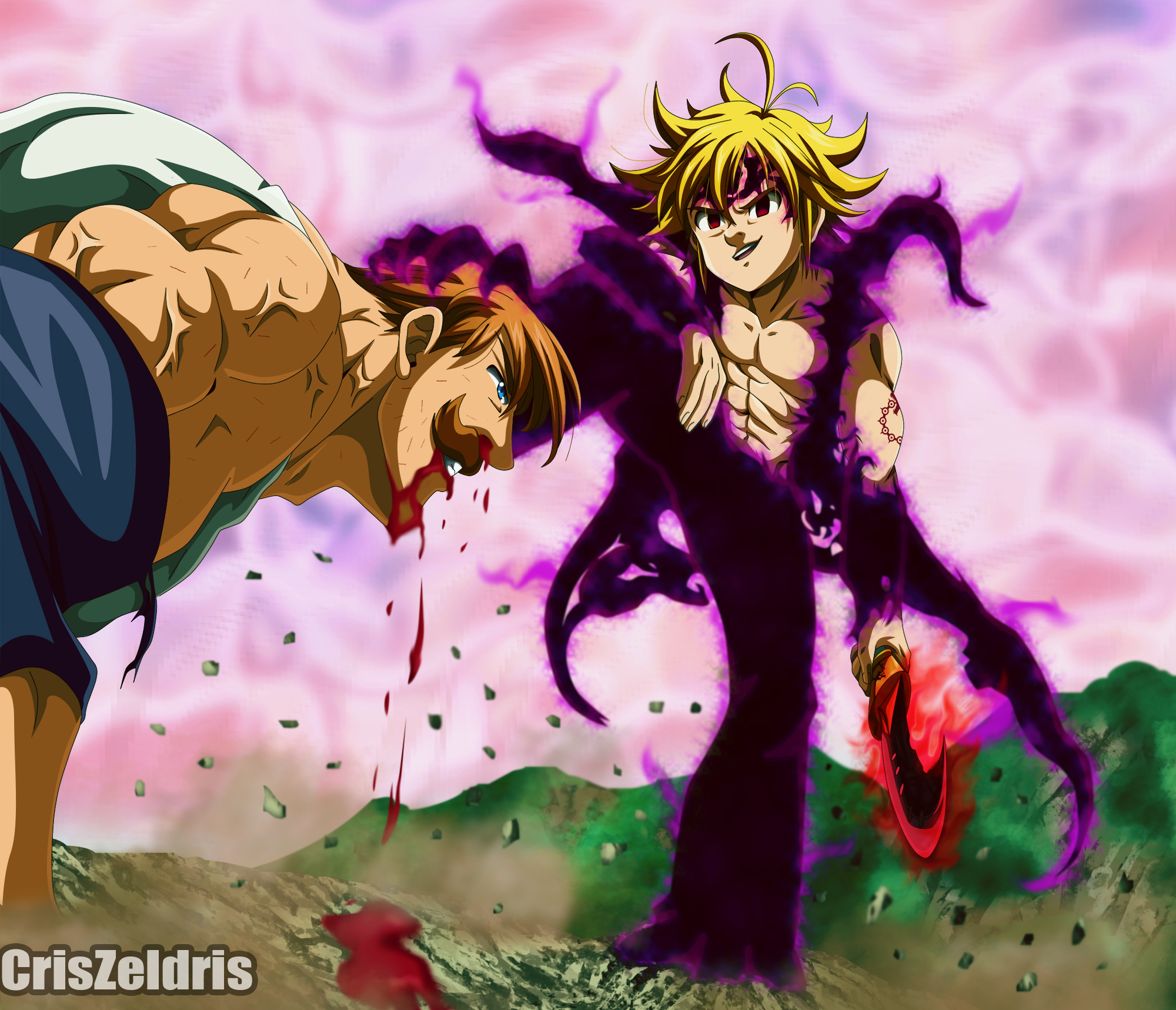 Escanor The Seven Deadly Sins Meliodas The Seven Deadly Sins The Seven Deadly Sins 2000x1718