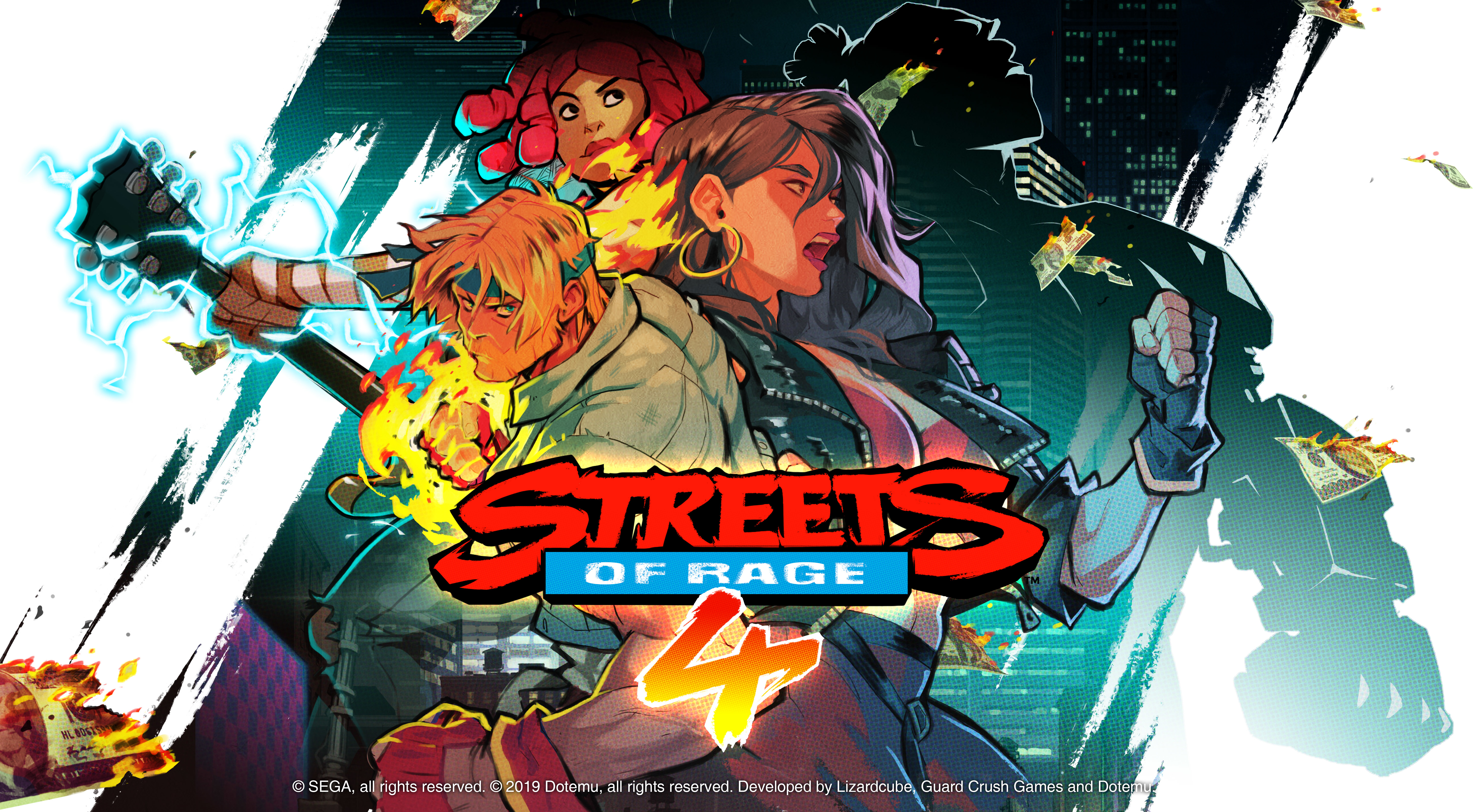 Streets Of Rage Streets Of Rage 4 Video Game Art Video Games Artwork Digital Art BARE KNUCKLE Axel S 5769x3179