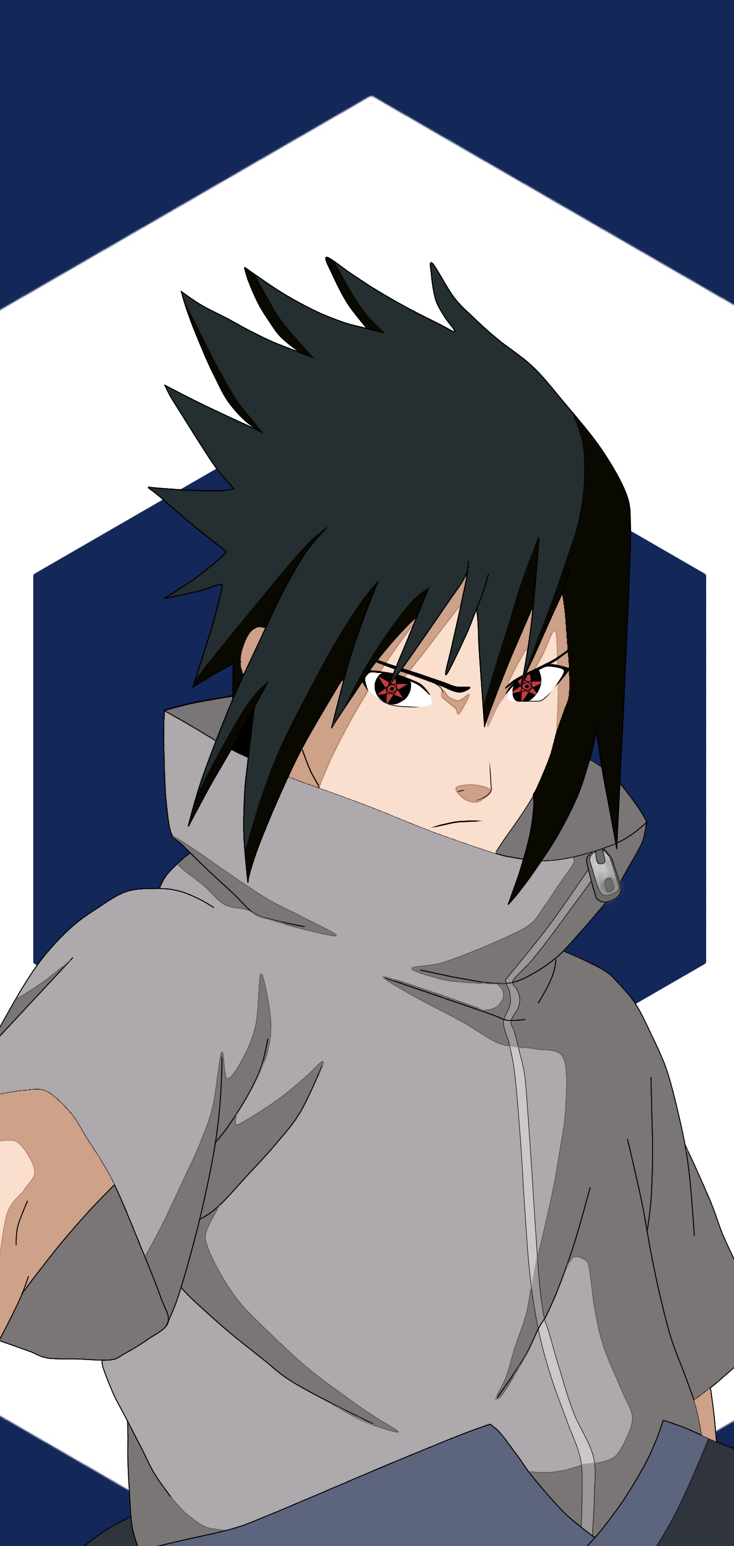 Uchiha Sasuke Naruto Anime 1505x3168
