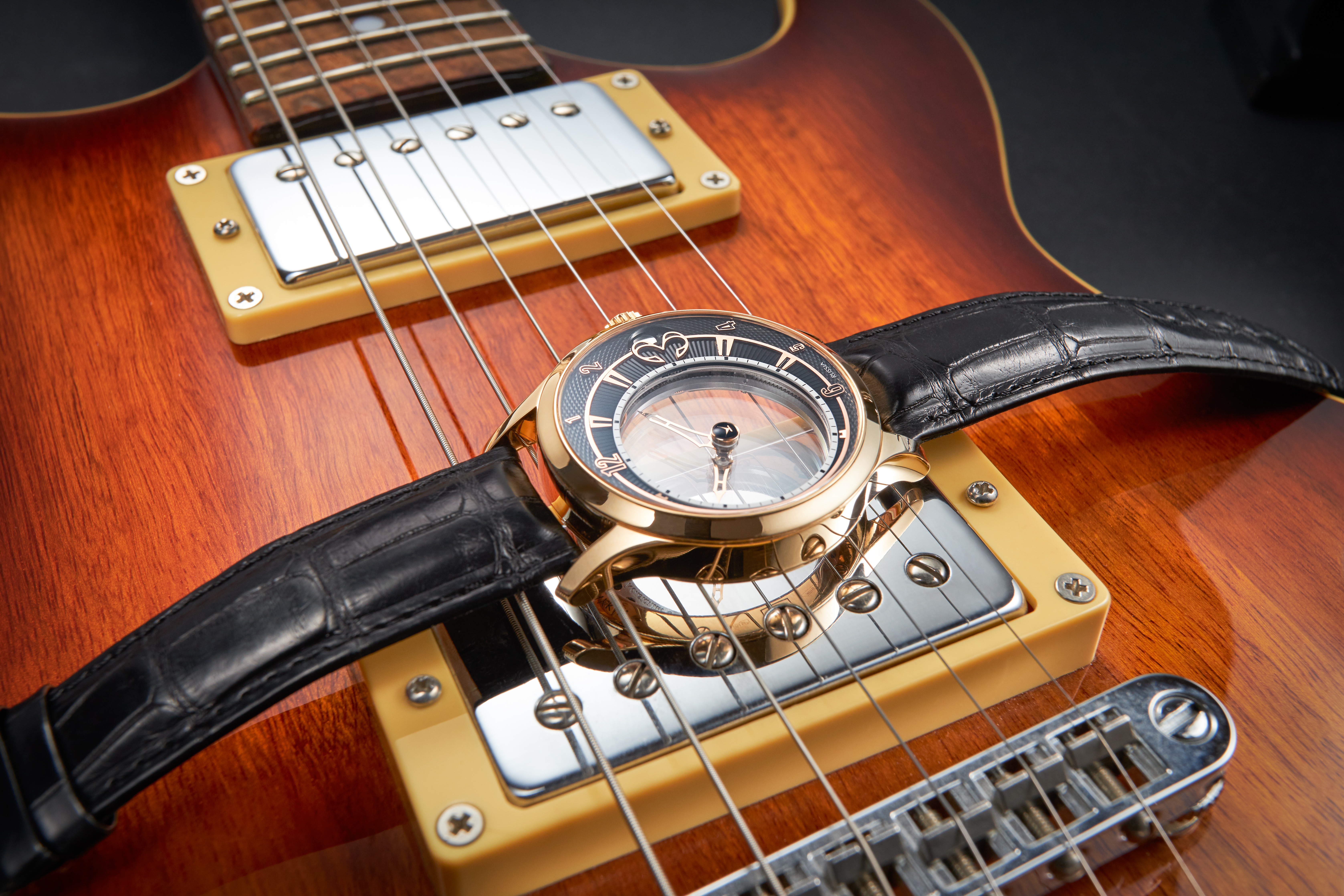 Guitar Watch Wristwatch 6708x4472