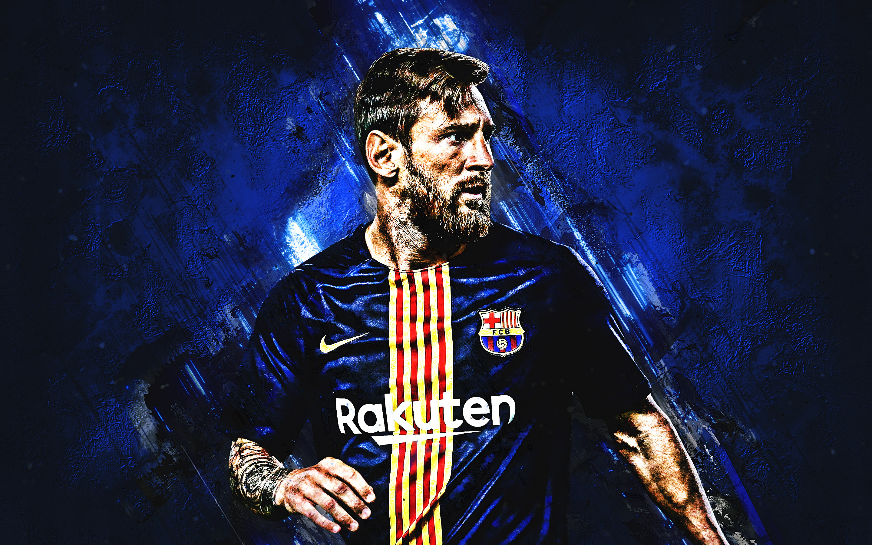 Argentinian Fc Barcelona Lionel Messi Soccer 2880x1800