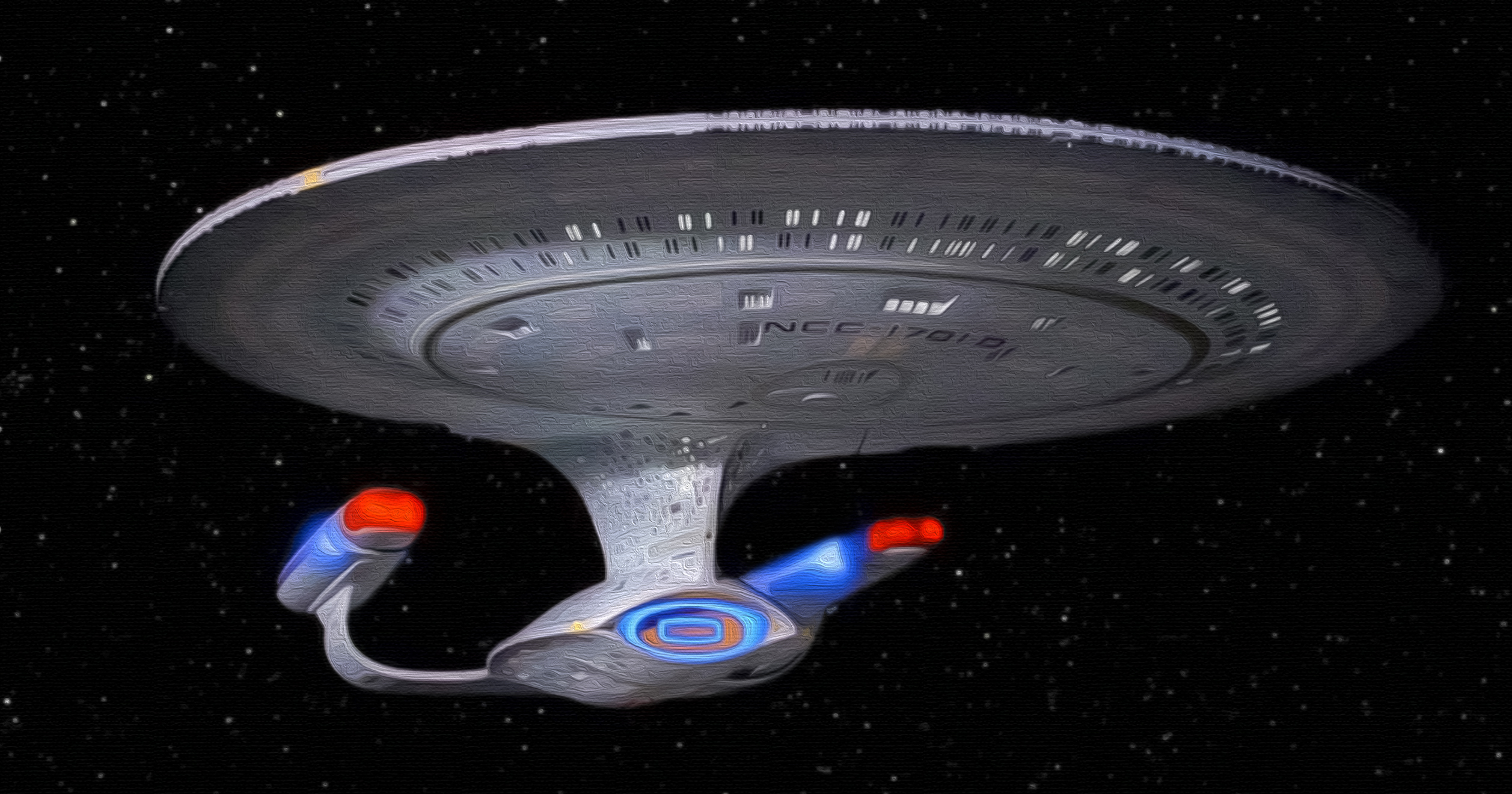 Artistic Uss Enterprise 2515x1321