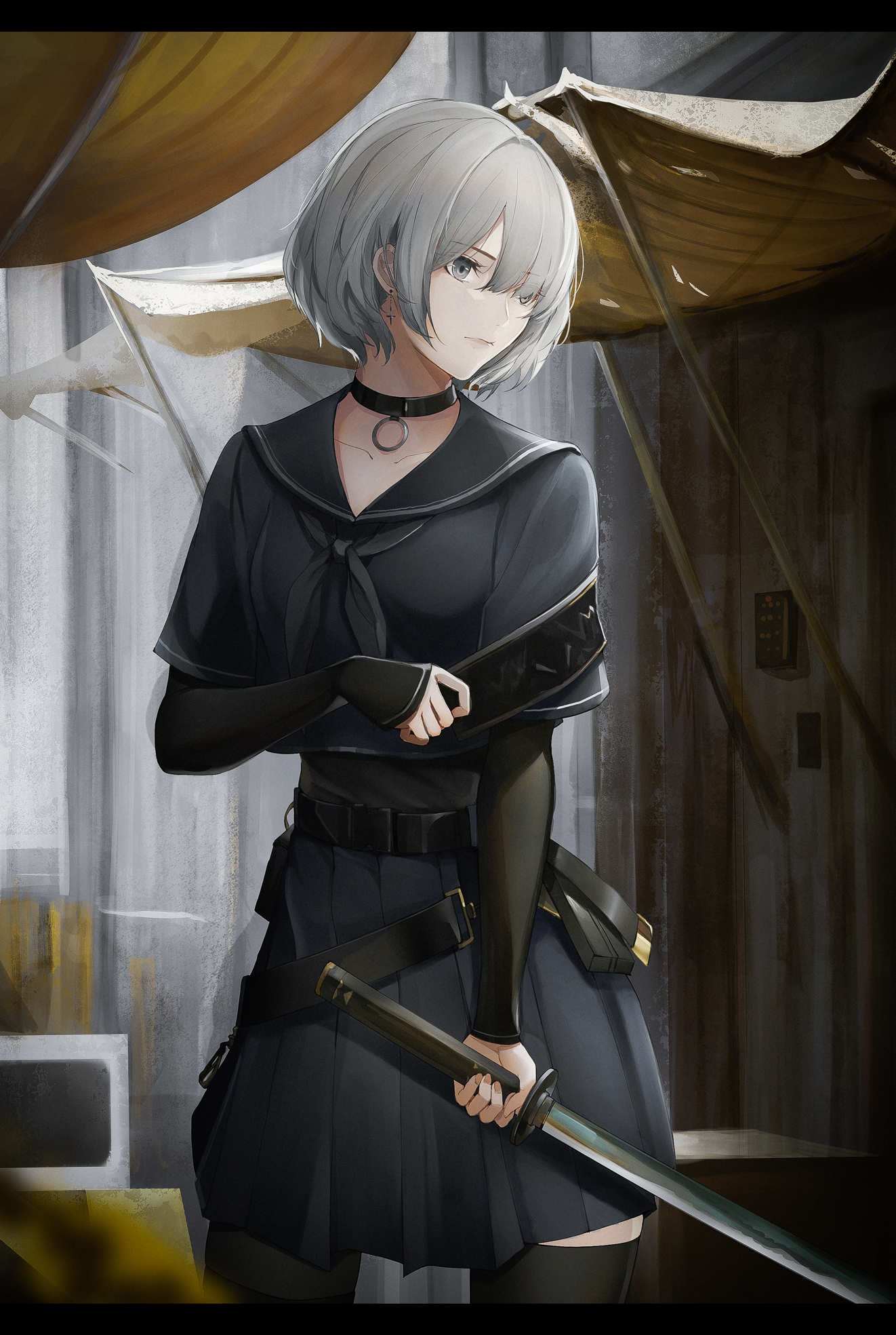 Wallpaper arknights, animal ears, gray hair, anime games, cute, pocket  watch, wallpaper lappland - free pictures on Fonwall