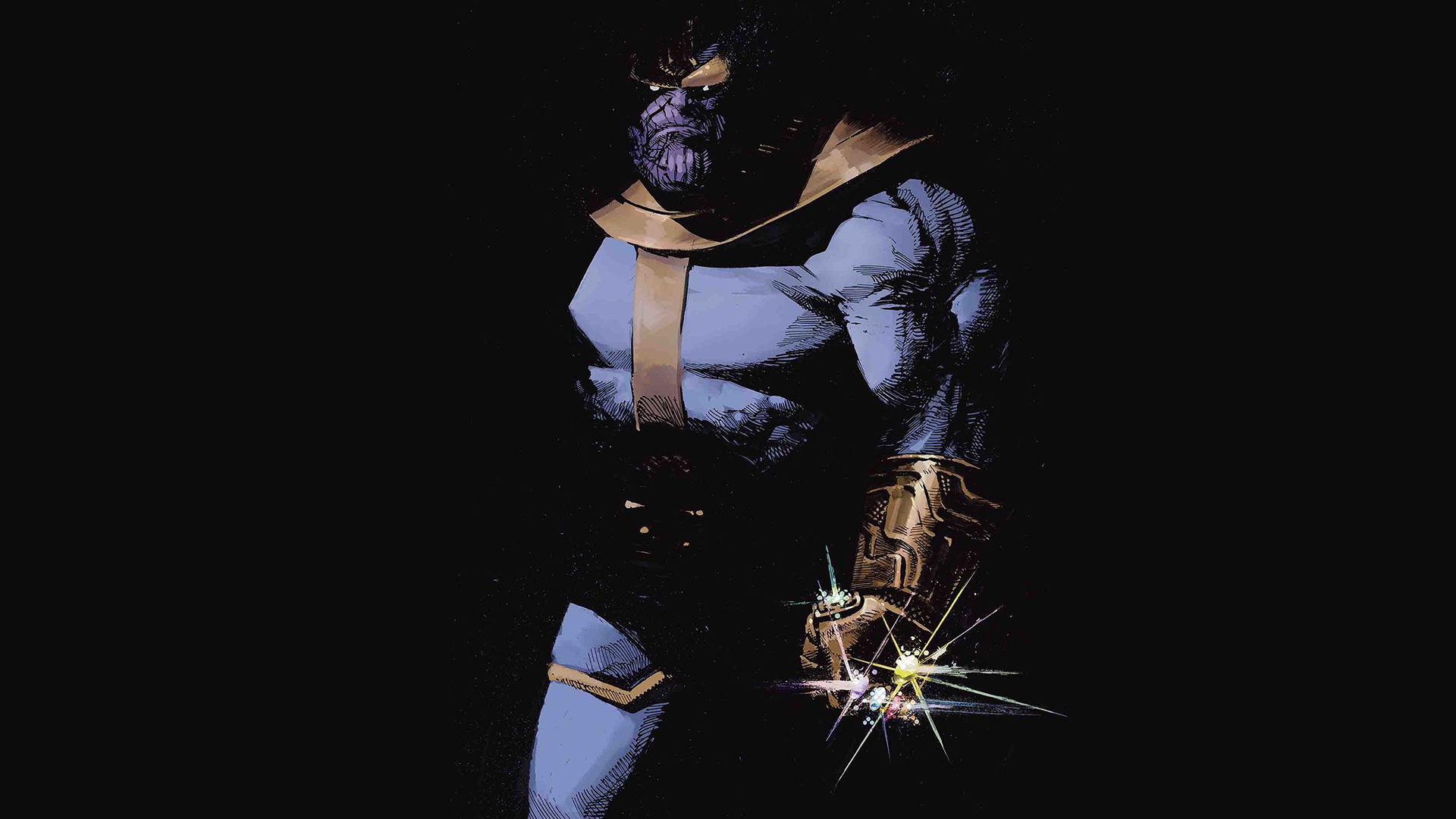 Marvel Comics Thanos 1920x1080