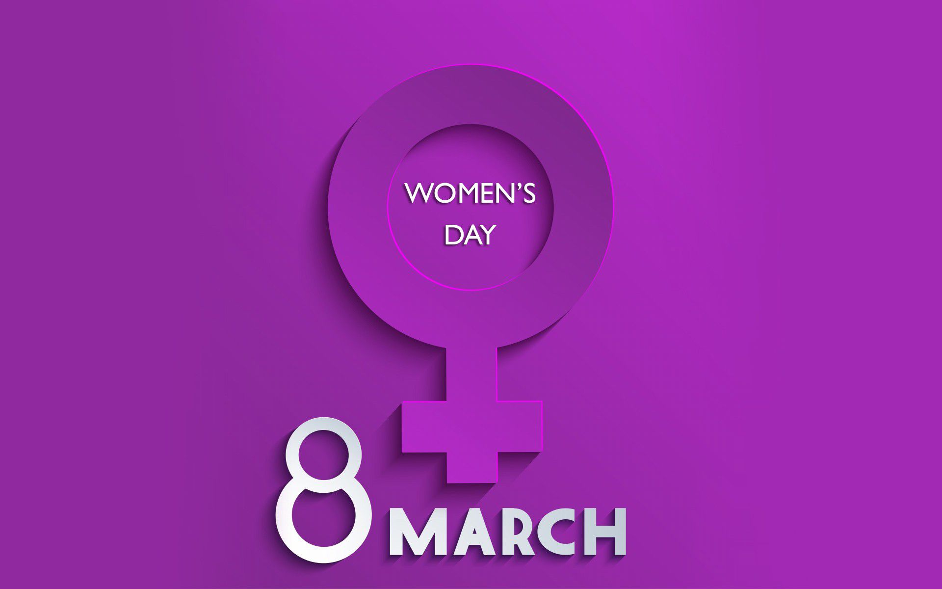 Purple Statement Symbol Women 039 S Day 1920x1200