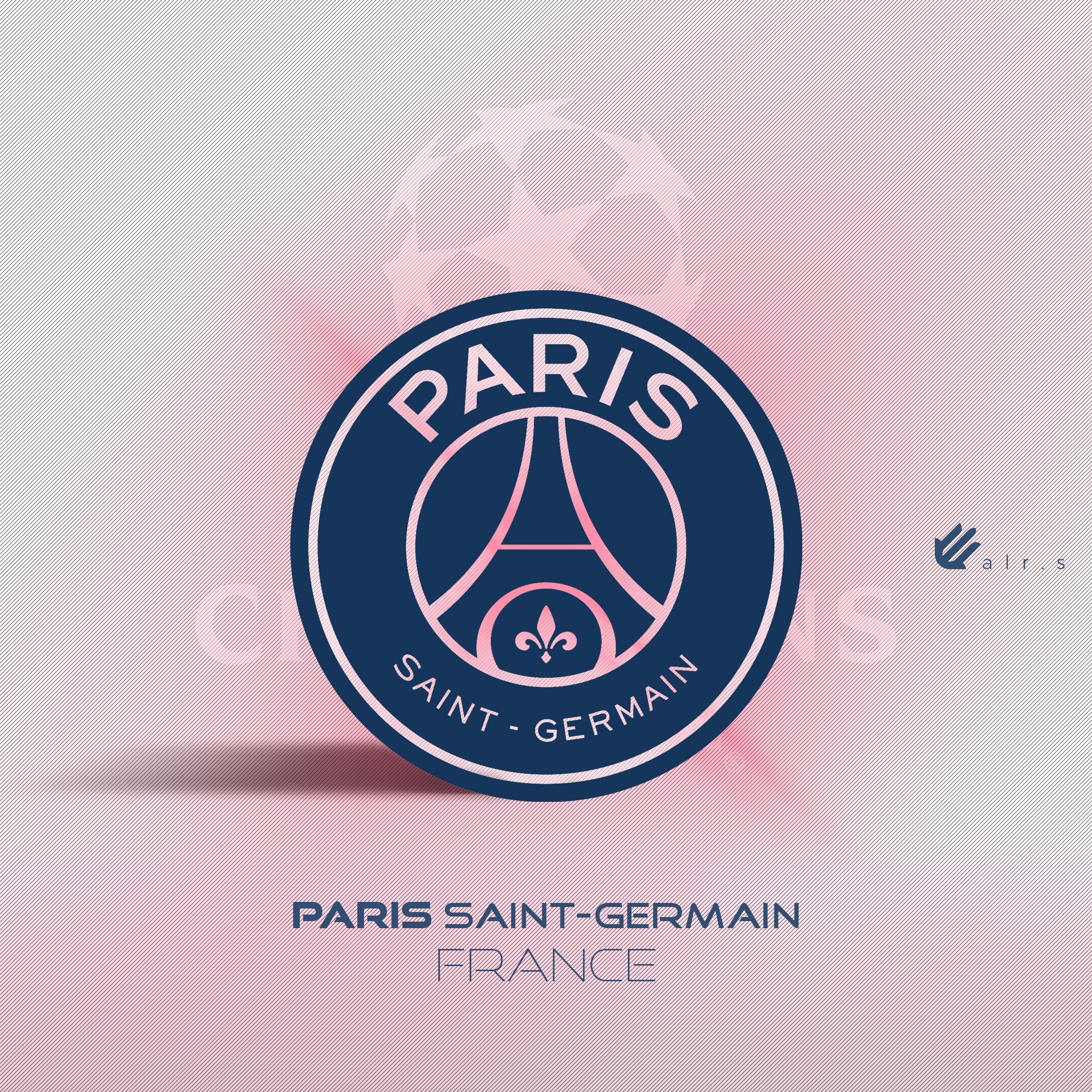Football Paris Saint Germain Logo Champions League Clubs Graphic Design Creativity Photography Color 2160x2160