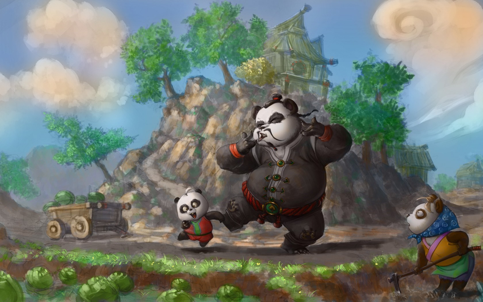 Panda 1680x1050