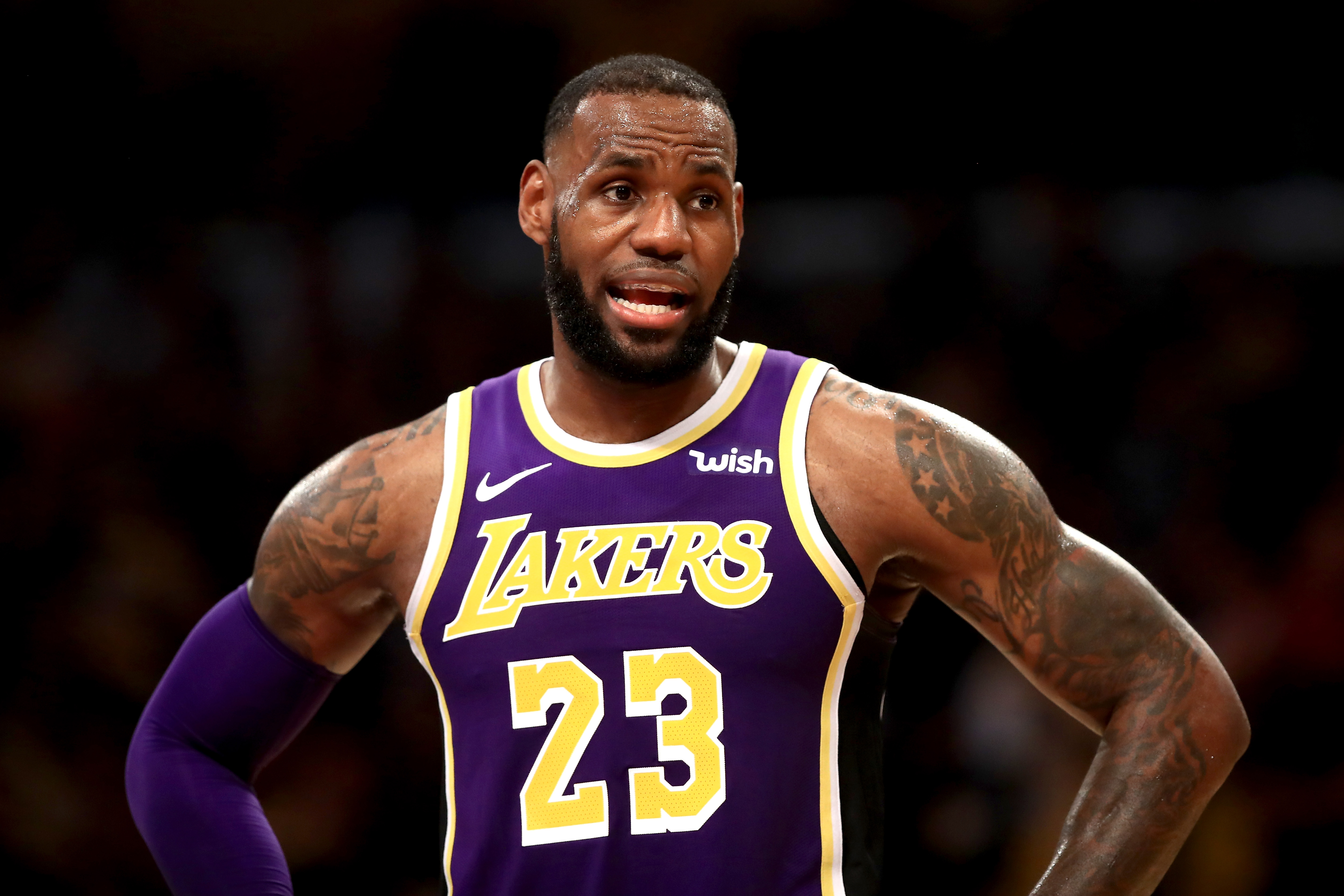 Basketball Lebron James Los Angeles Lakers Nba 5036x3358