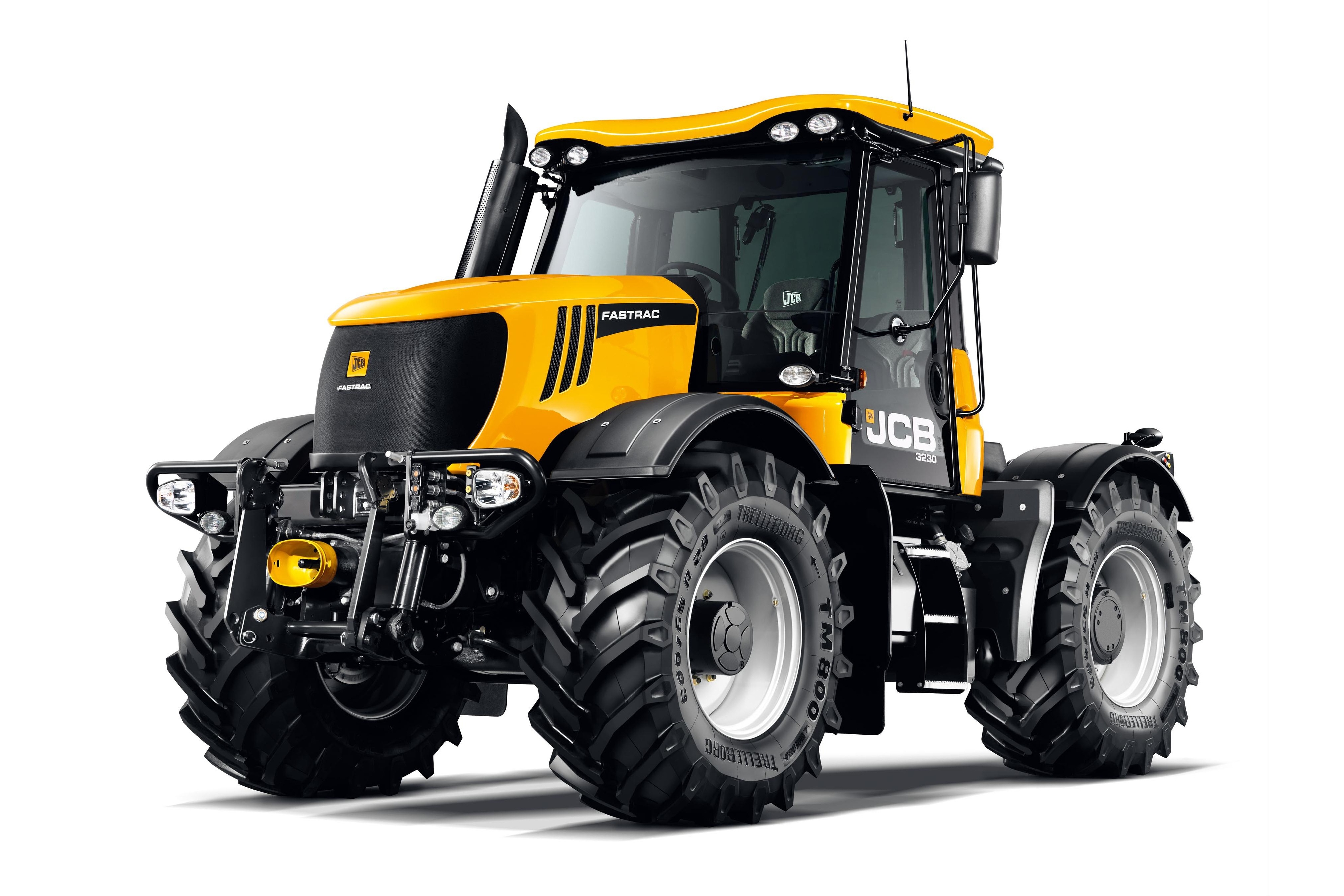 Tractors Vehicle Fastrac 3230 Simple Background 4050x2700