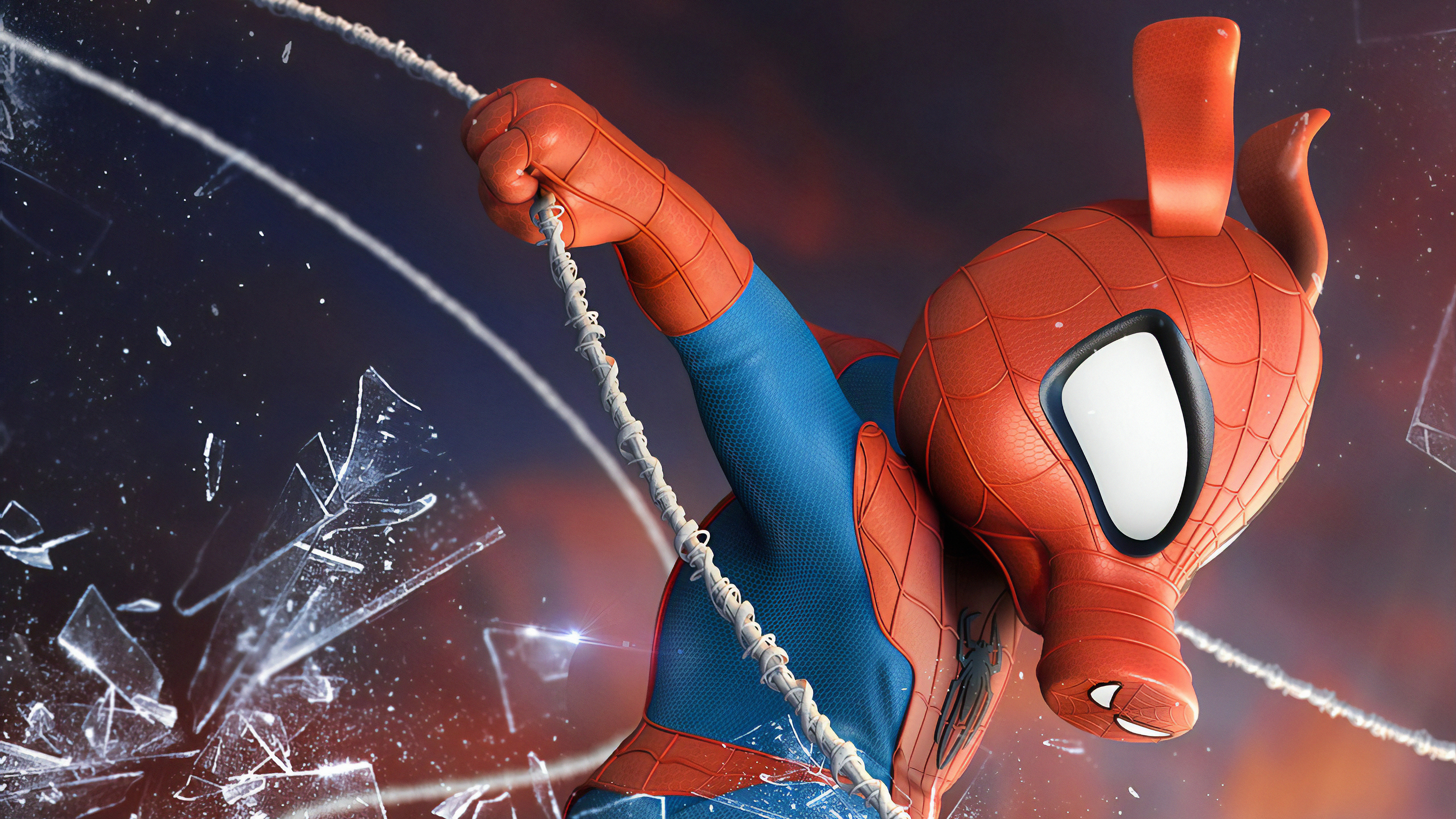 Marvel Comics Peter Porker Spider Ham Spider Man Into The Spider Verse 3840x2160