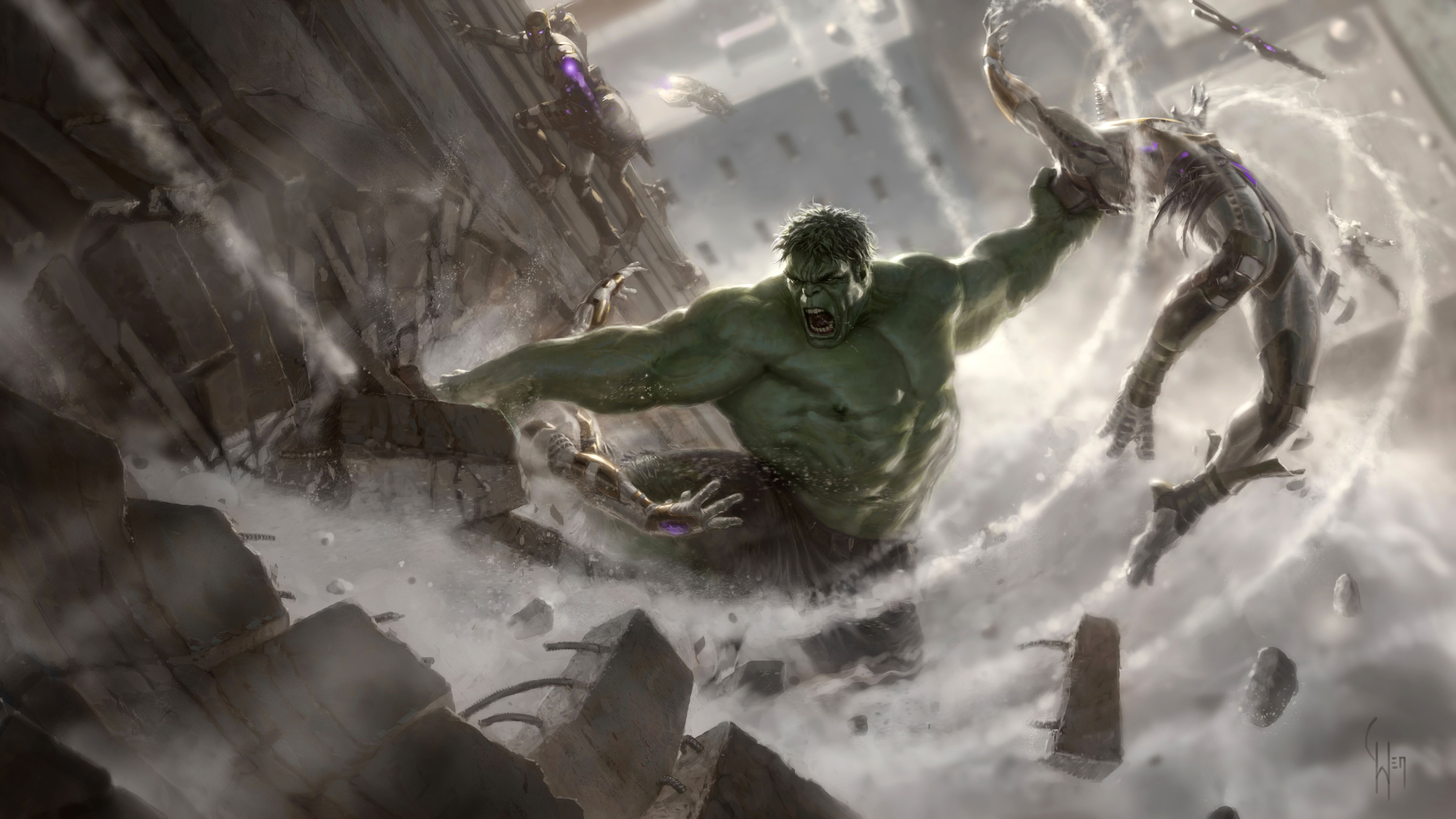 Avengers Age Of Ultron Hulk 6166x3468