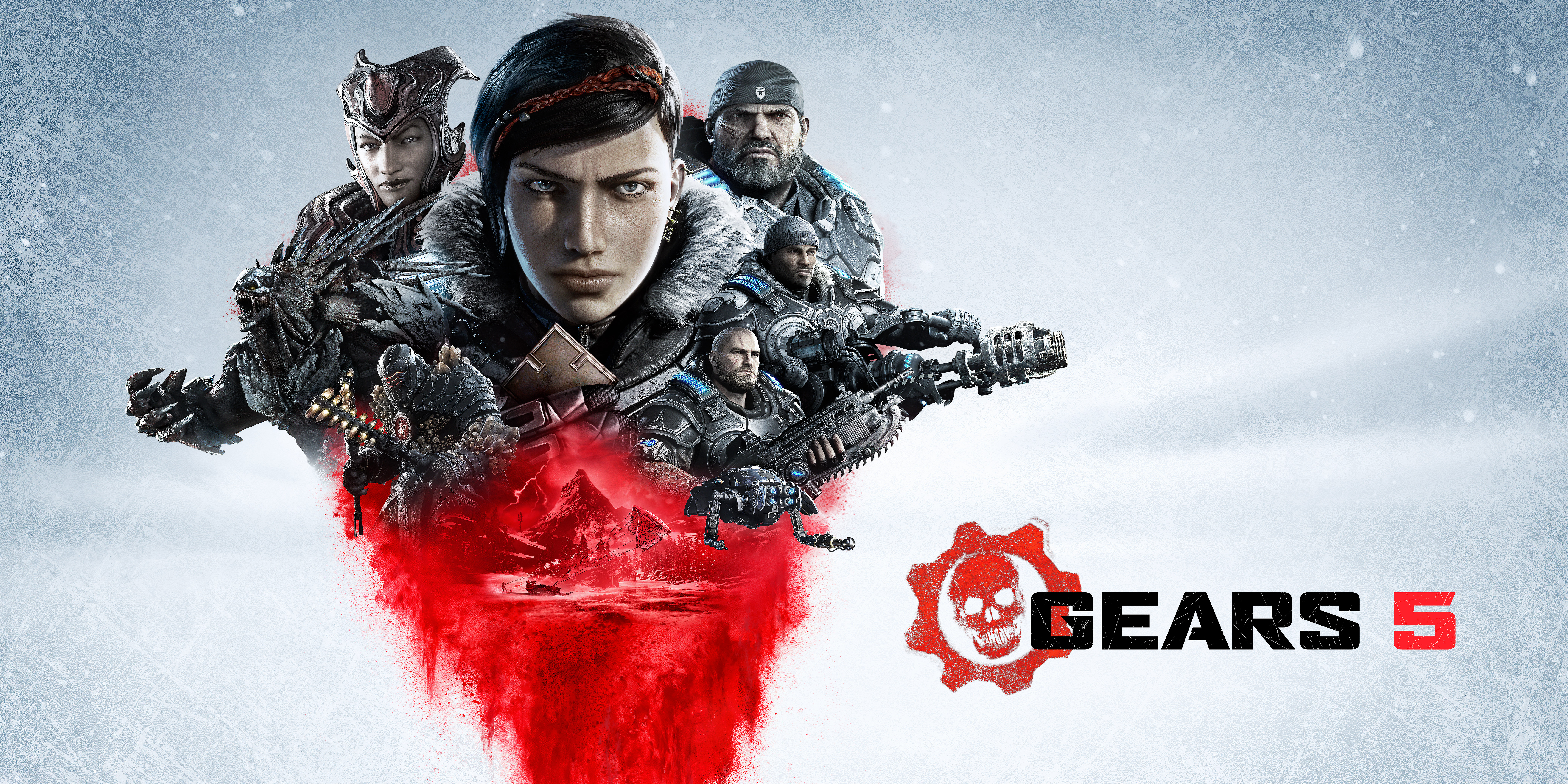 Video Game Gears 5 8400x4200