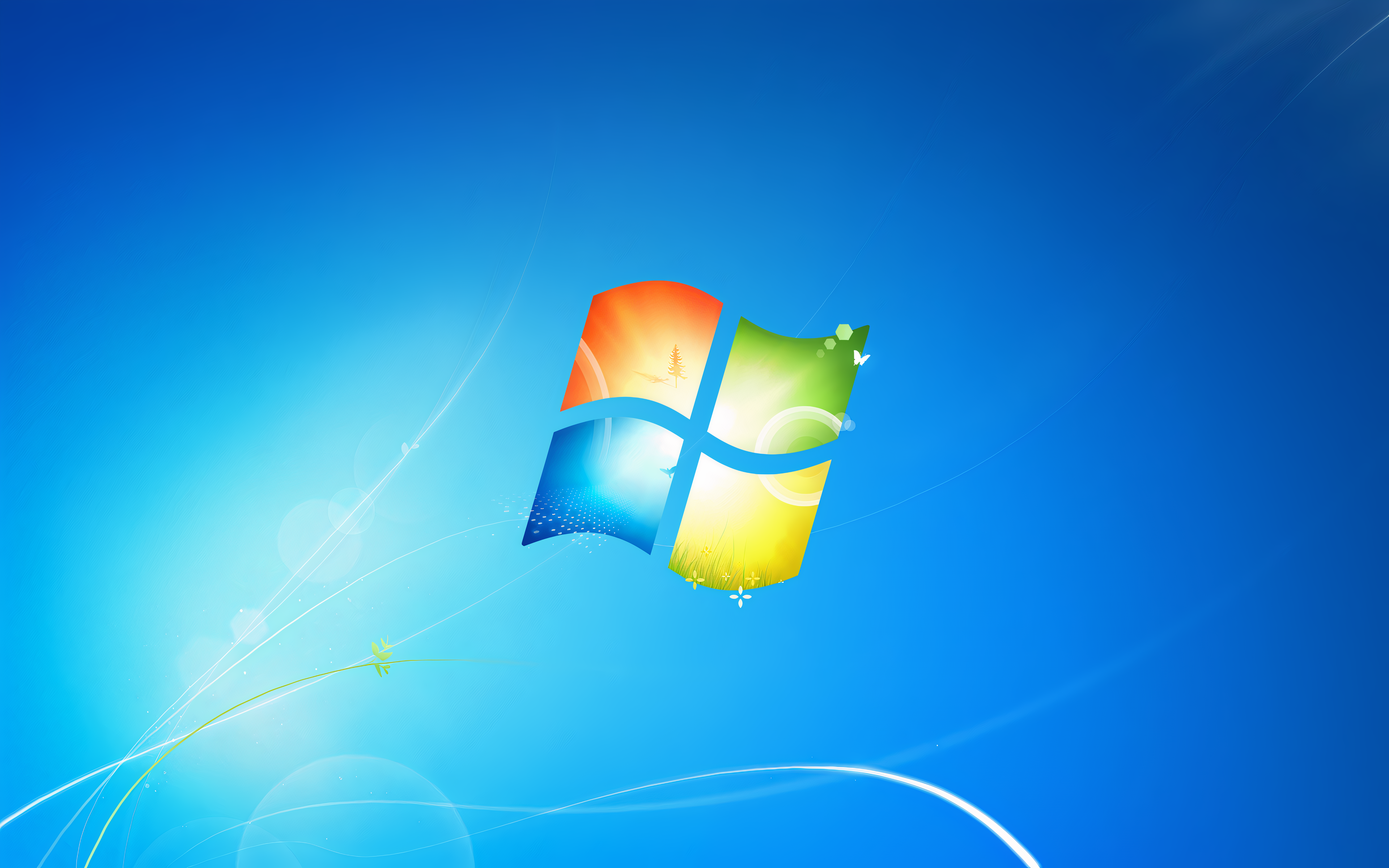 Windows 7 Windows Logo 3840x2400