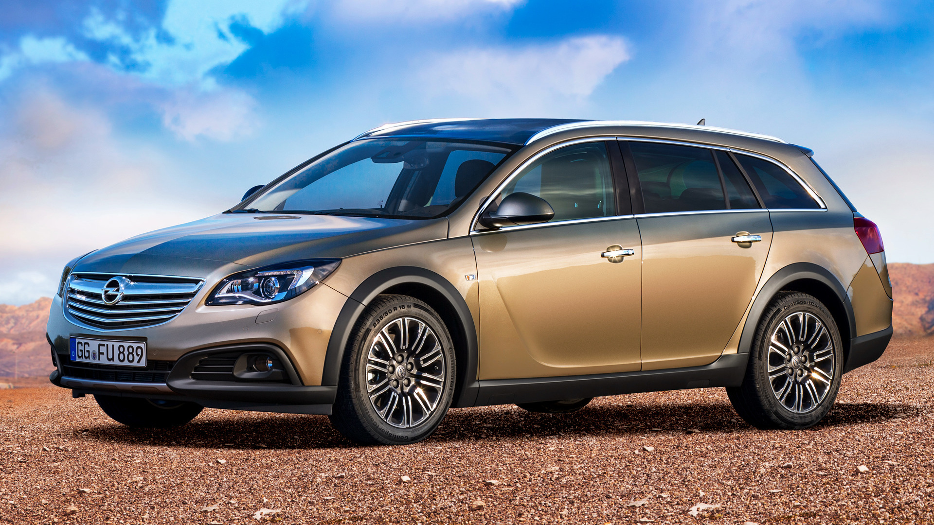 Car Opel Insignia Country Tourer Station Wagon 1920x1080