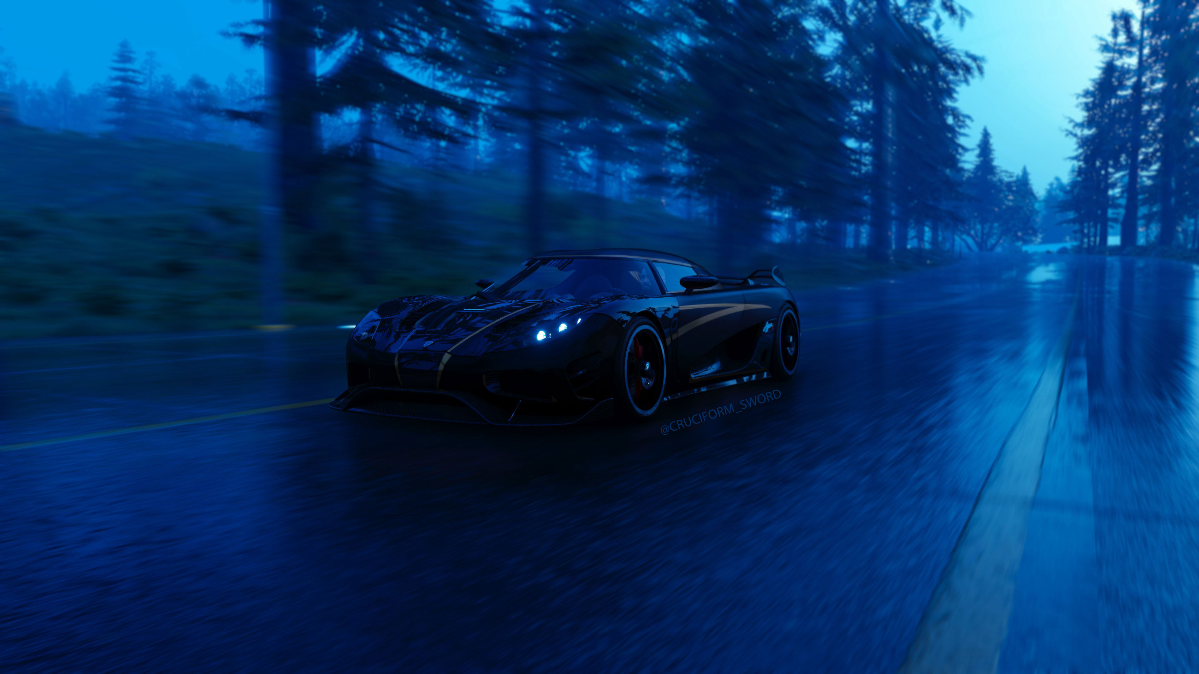 The Crew 2 Video Games Koenigsegg Agera R Supercars Photography PC Gaming Gamewallpapers Screen Shot 3840x2160