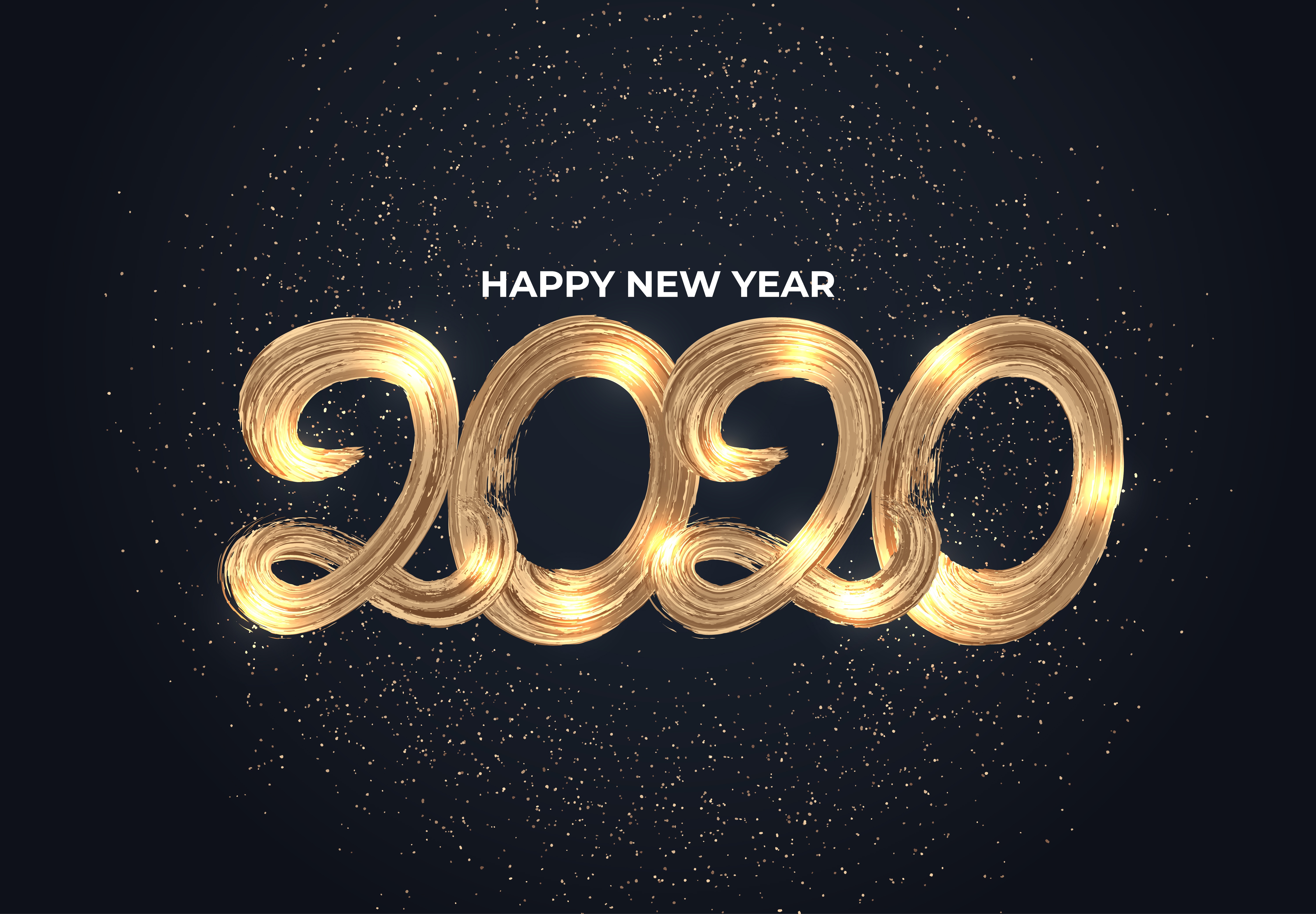 Happy New Year New Year New Year 2020 6000x4167