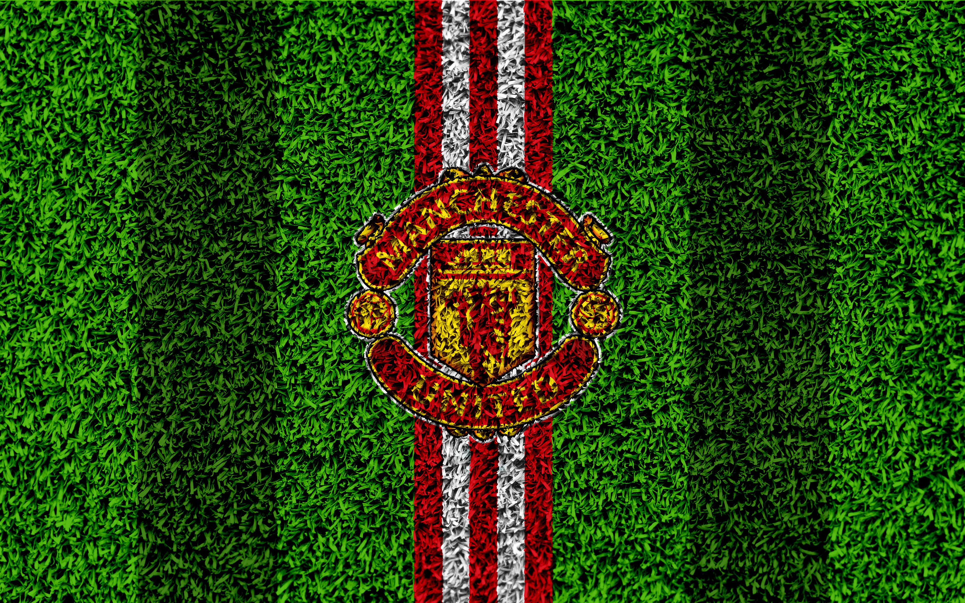 Logo Manchester United F C Soccer 3840x2400
