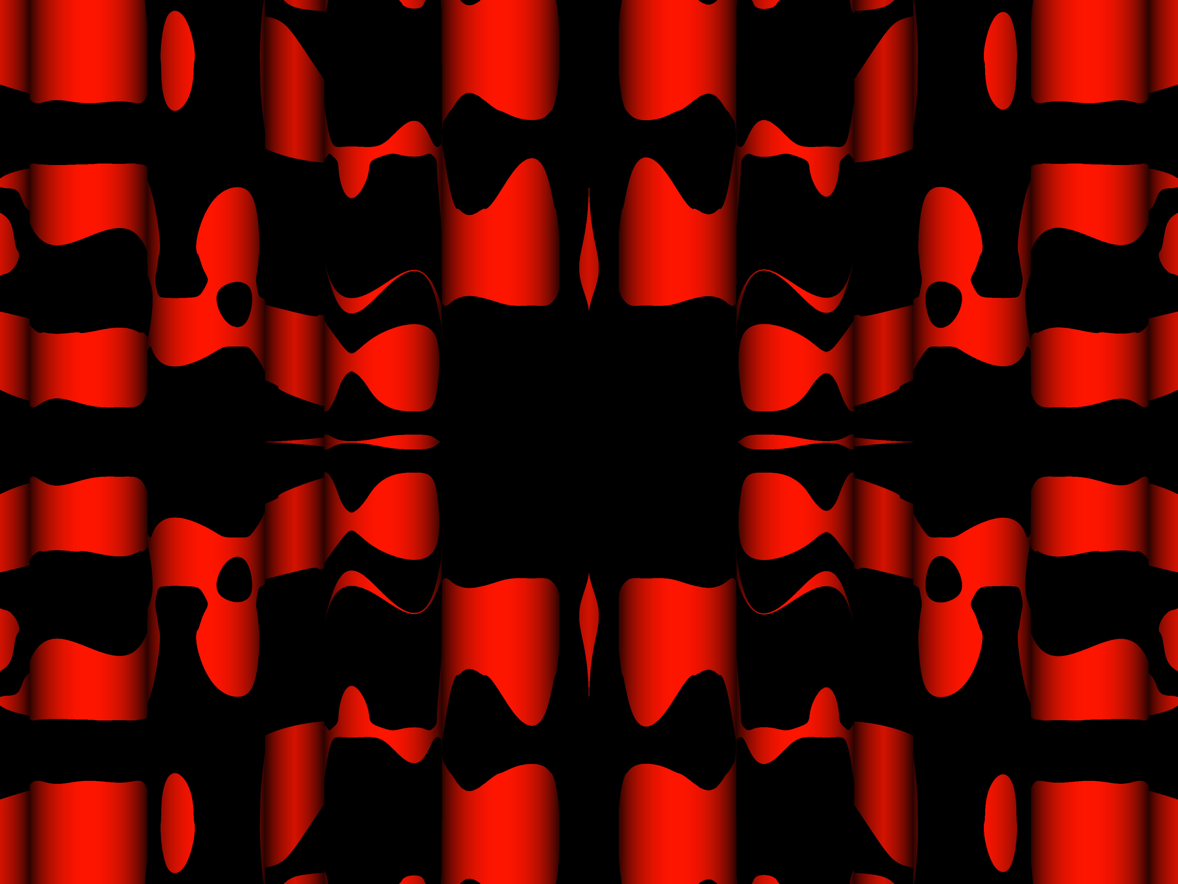 Abstract Artistic Black Red 4000x3000