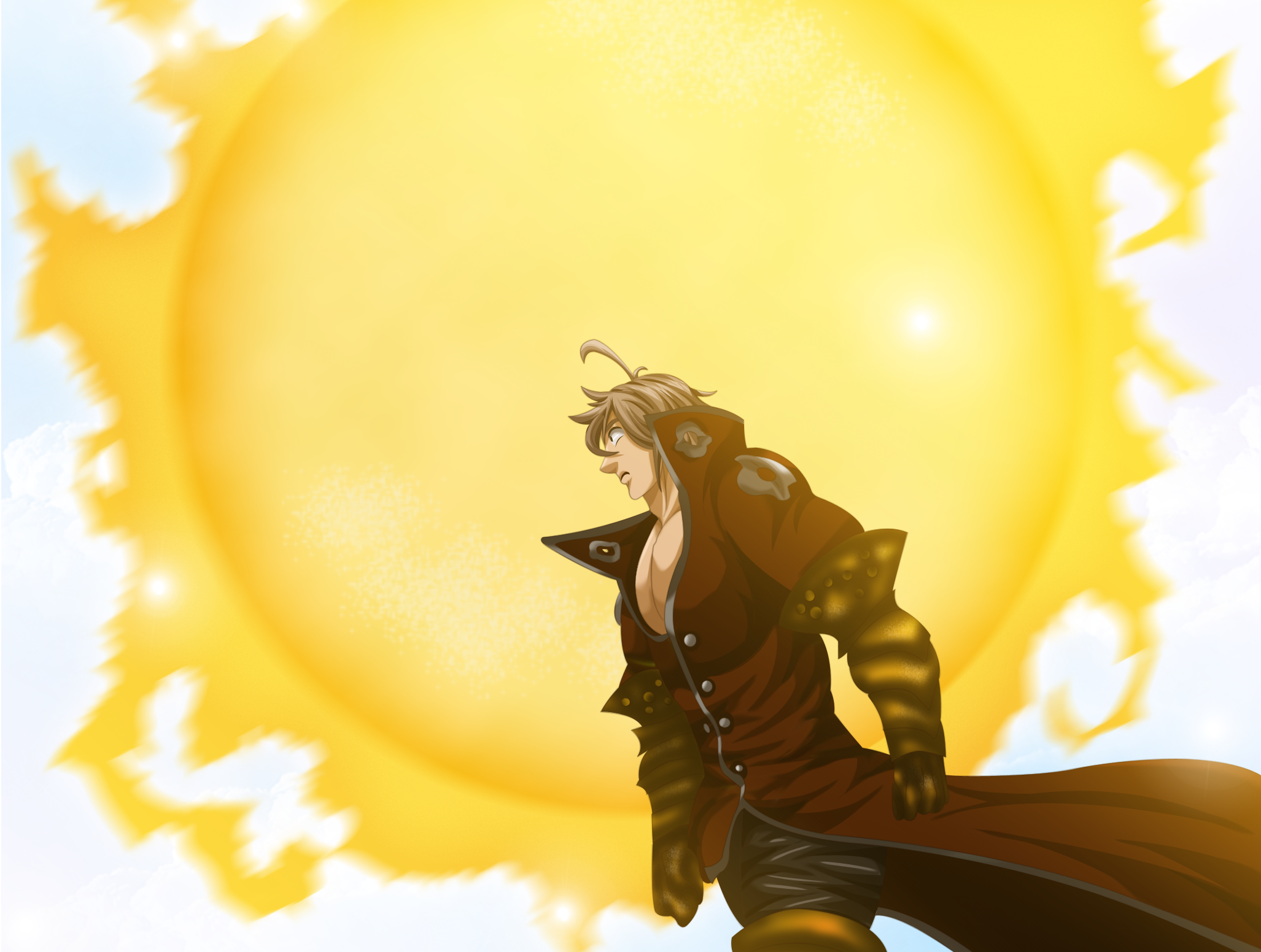 Escanor The Seven Deadly Sins Estarossa The Seven Deadly Sins The Seven Deadly Sins 2054x1552