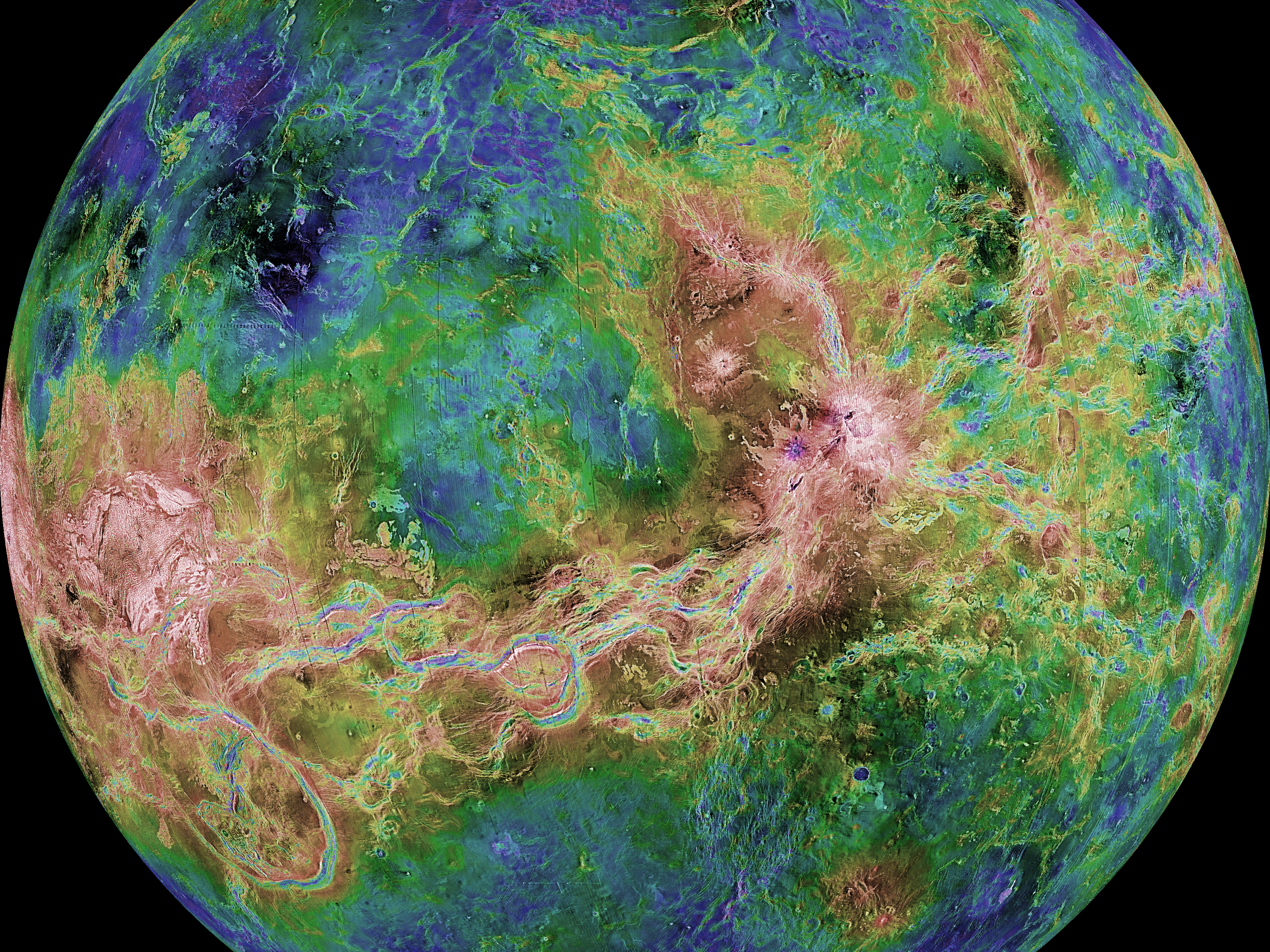 Colorful Planet Sci Fi Venus 4064x3048