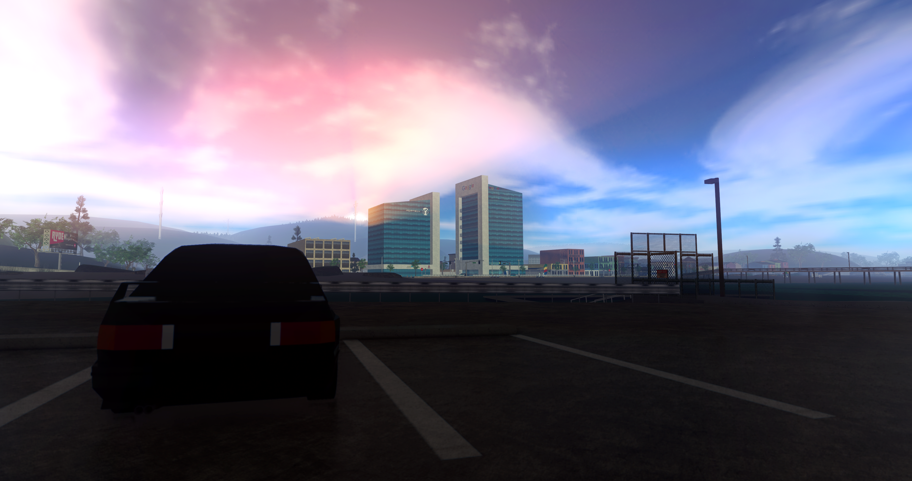 Roblox Pacifico Roblox Game Bmw E30 M3 Parking Lot City Google Overcast Clouds Sunrise Wallpaper Resolution 3588x1892 Id 1168006 Wallha Com - building a city in roblox