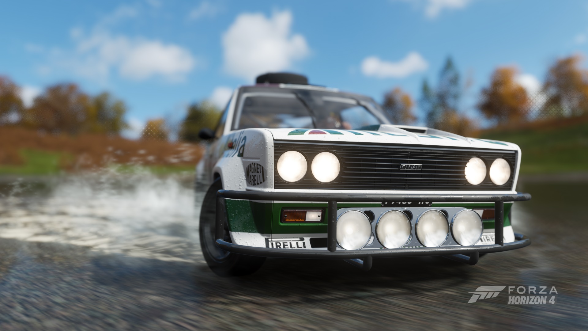 Rally Rally Cars Fiat 131 Lake Forza Forza Horizon 4 1920x1080