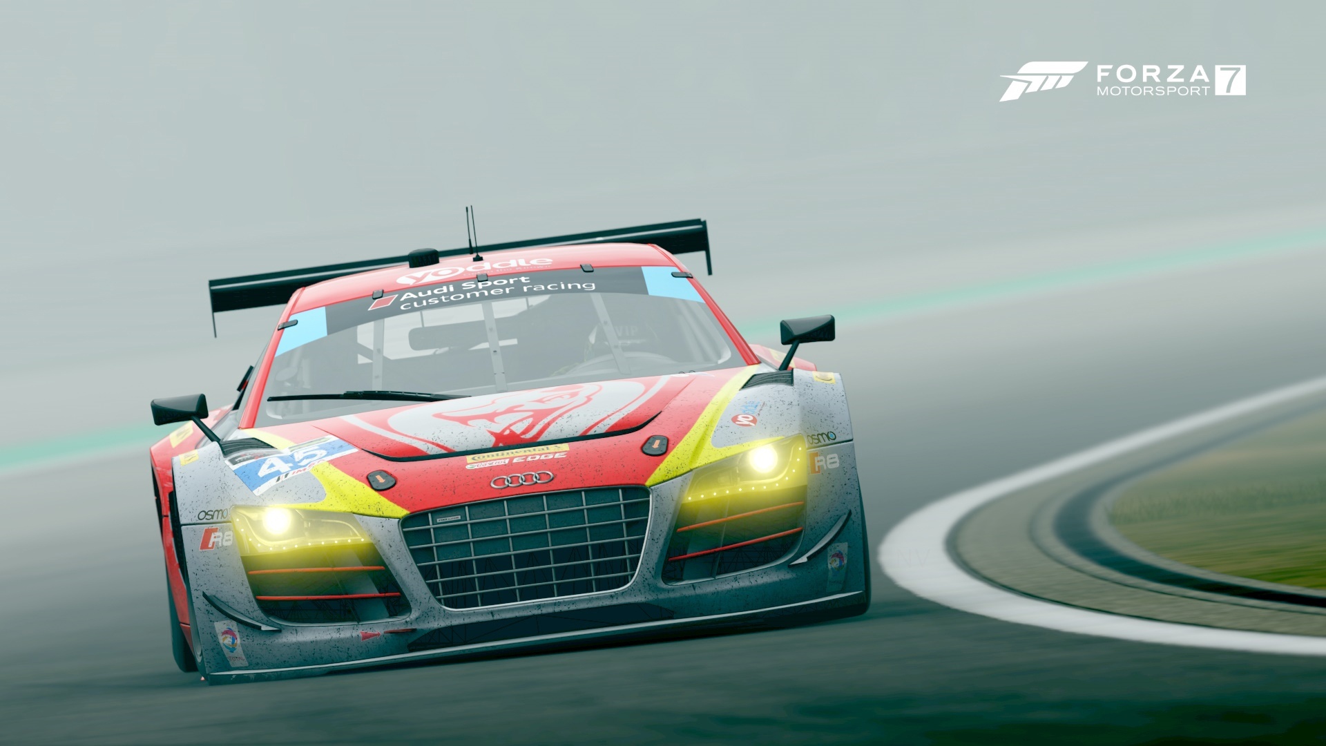 Audi Car Forza Motorsport Forza Motorsport 7 Race Car Vehicle 1920x1080