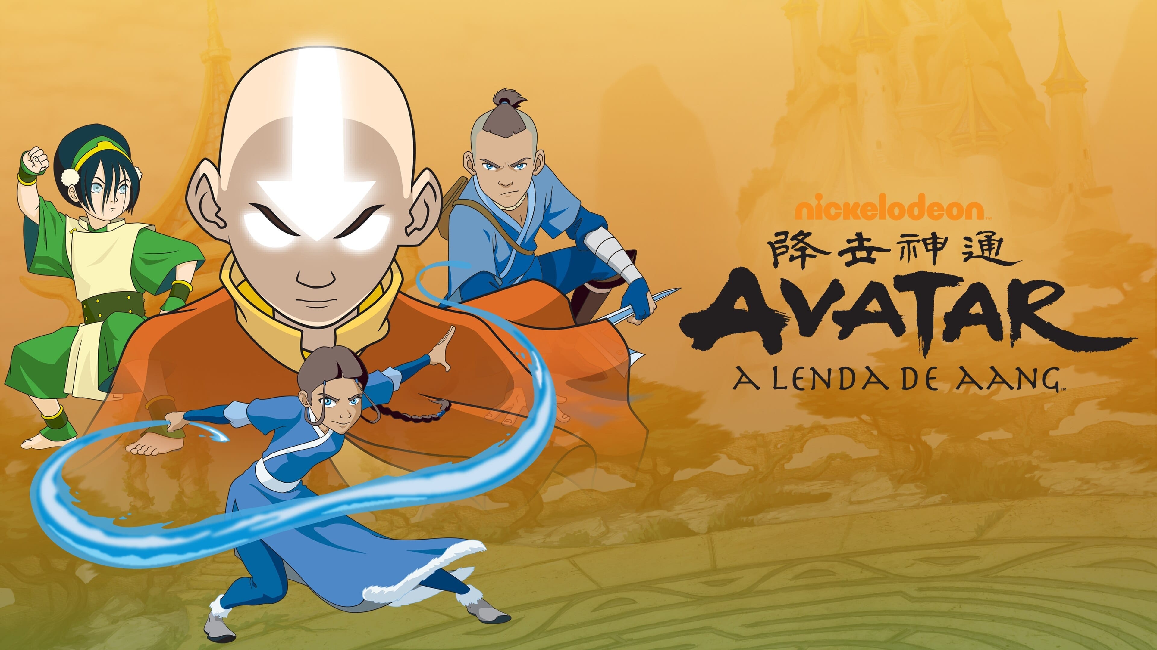 Aang Avatar Avatar The Last Airbender Katara Avatar Sokka Avatar Toph Beifong 3840x2160