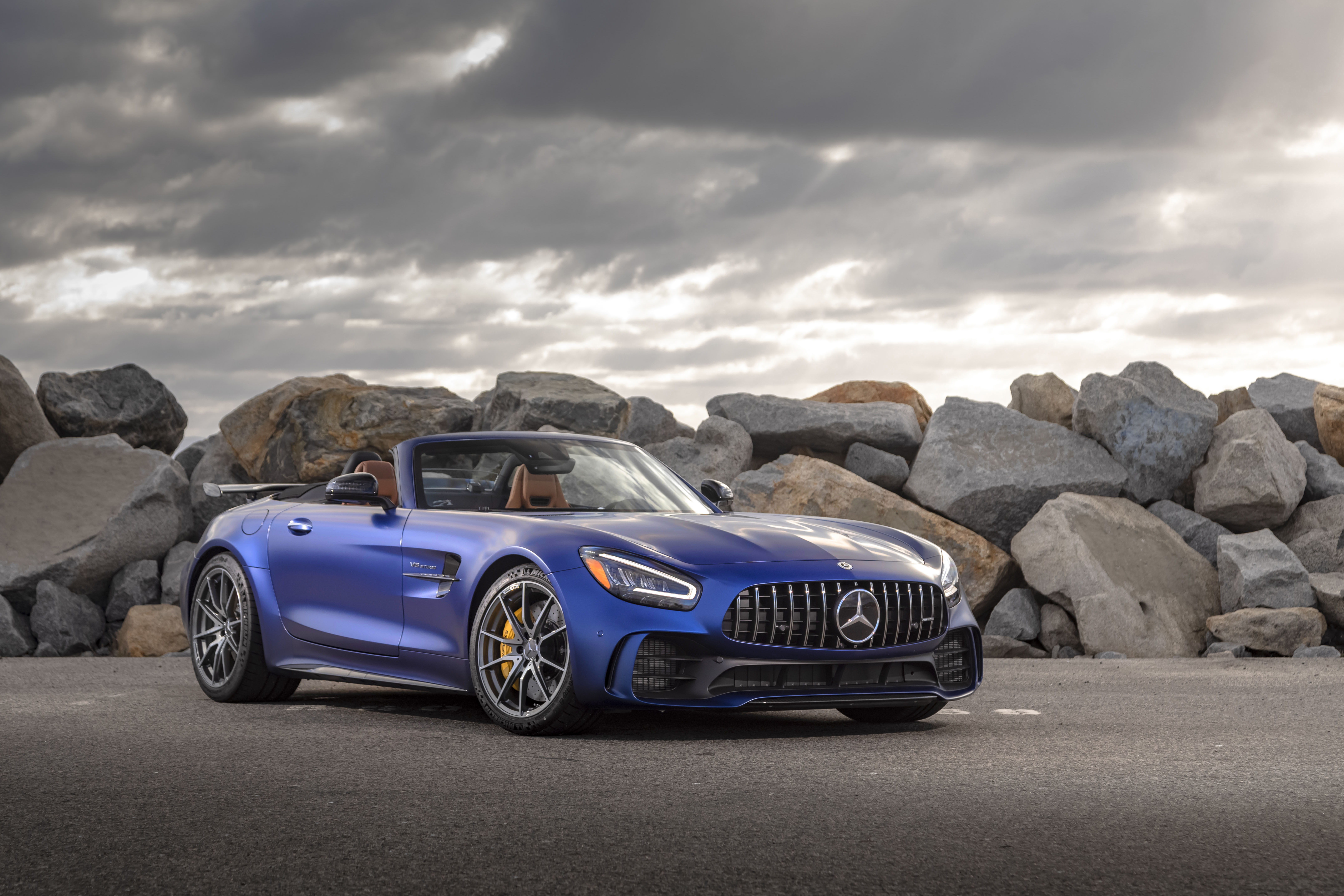 Blue Car Car Mercedes Amg Gt R Mercedes Amg Gt R Roadster Mercedes Benz Sport Car Supercar Vehicle 6455x4303